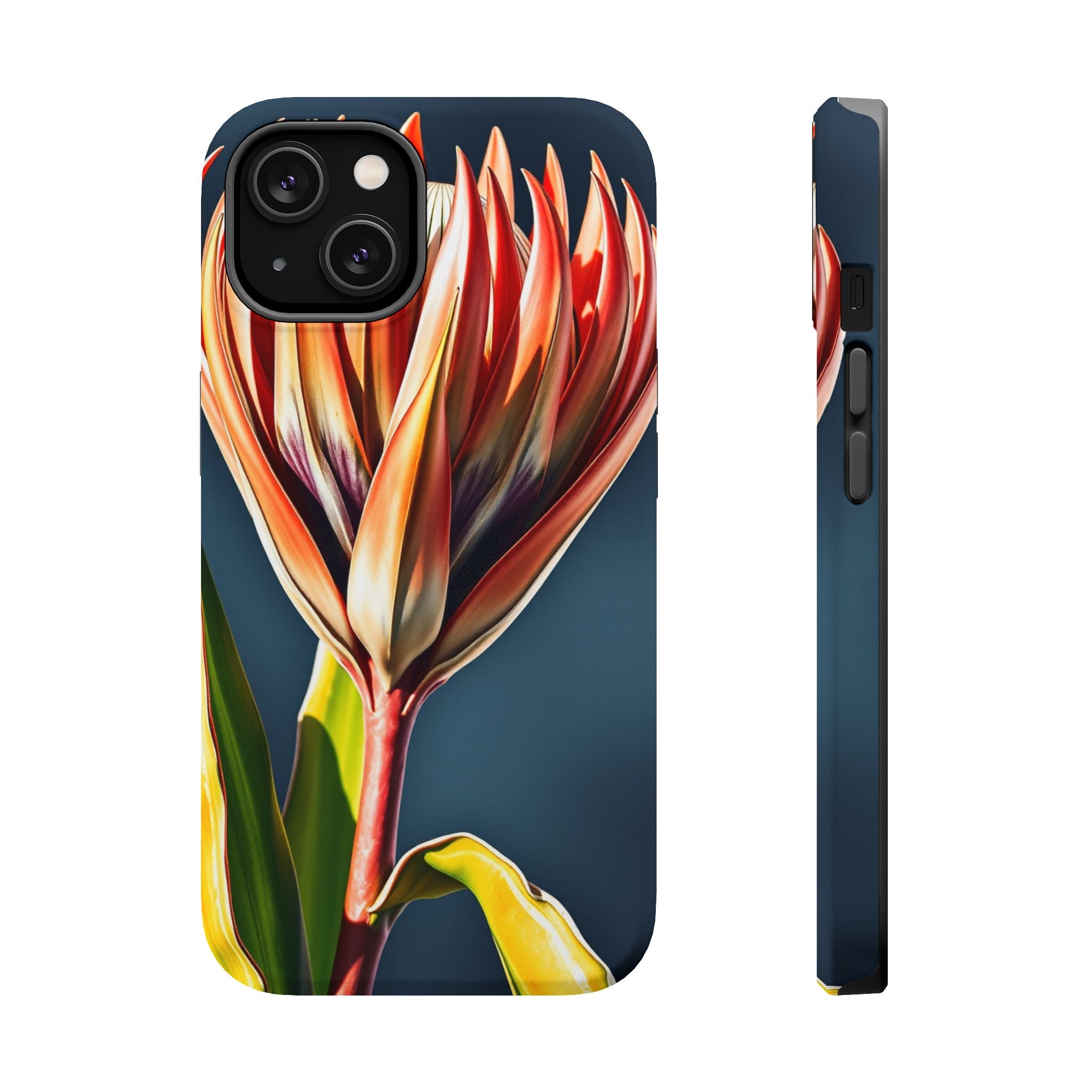 iPhone Protea Bold Vibrant Watercolor Slim Snap Case Ga · iPhone Case