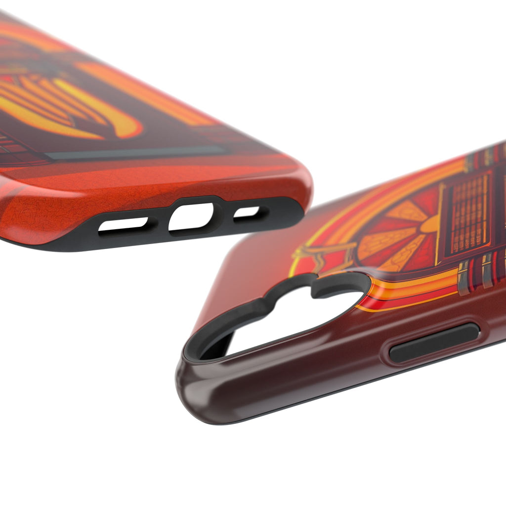iPhone Jukebox Glow Pop Art Bold Bold Modern Everyday Snap Case · iPhone Case