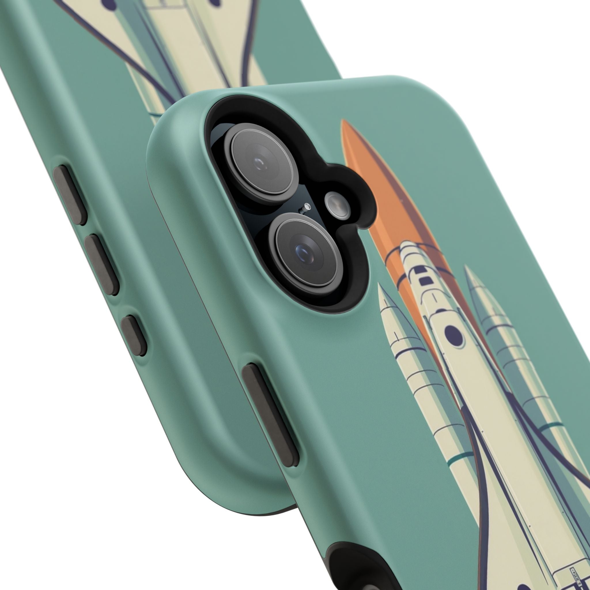 iPhone Retro Space Shuttle Cinematic Art Slim Everyday Designer Case · iPhone Ca