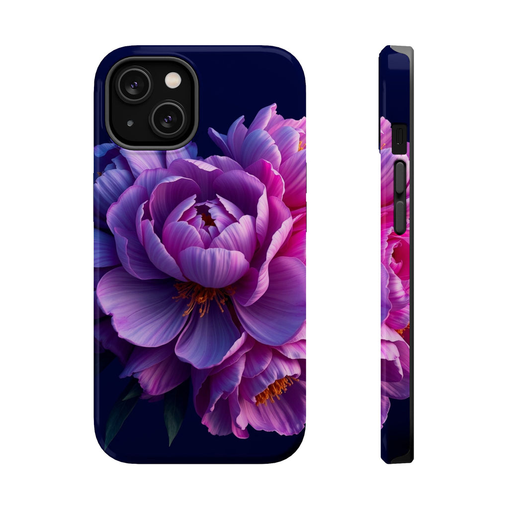 iPhone Peony Bouquet 3D Digital Slim Everyday Designer Case · iPhone Case
