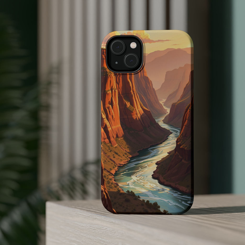 iPhone River Canyon Mystic Art Slim Everyday Designer Case · iPhone Case