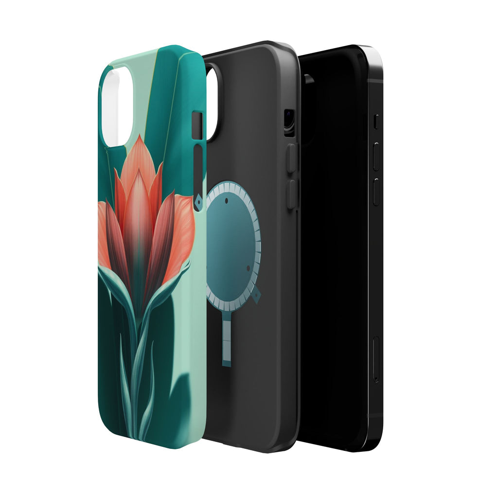iPhone Dreamy Botanical Illustration Design Soft iPhone 14 Finish · iPhone Case