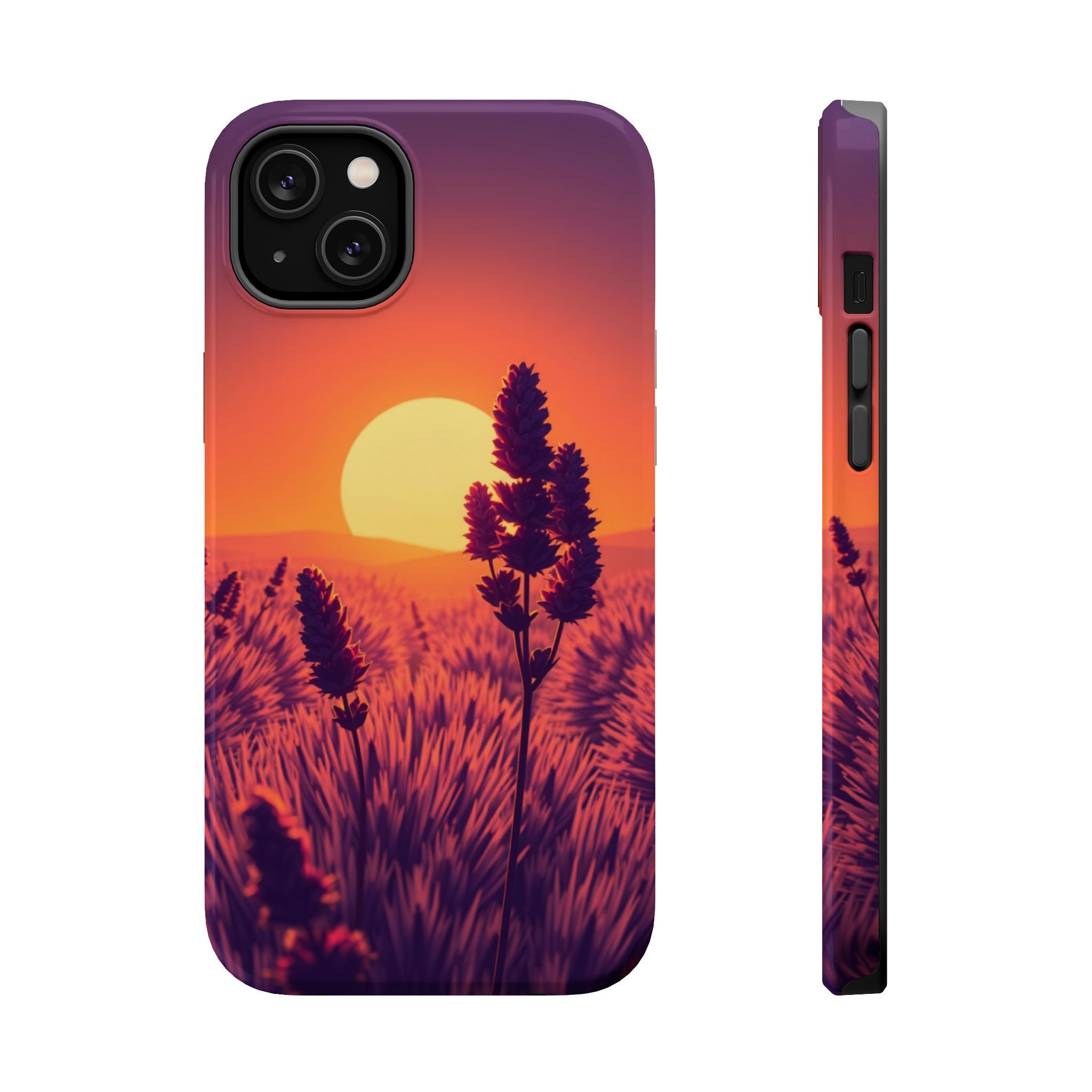 iPhone Sunset Amber And Peach Lavender Haze Slim iPhone Everyday · iPhone Case