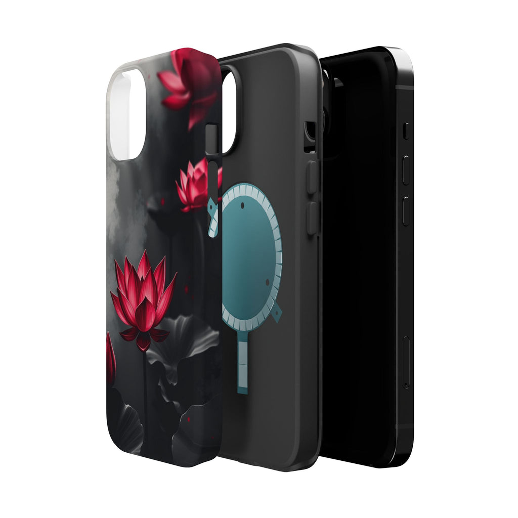 iPhone Lotus Pond Mystic Art 15 Slim Everyday Designer Case · iPhone Case