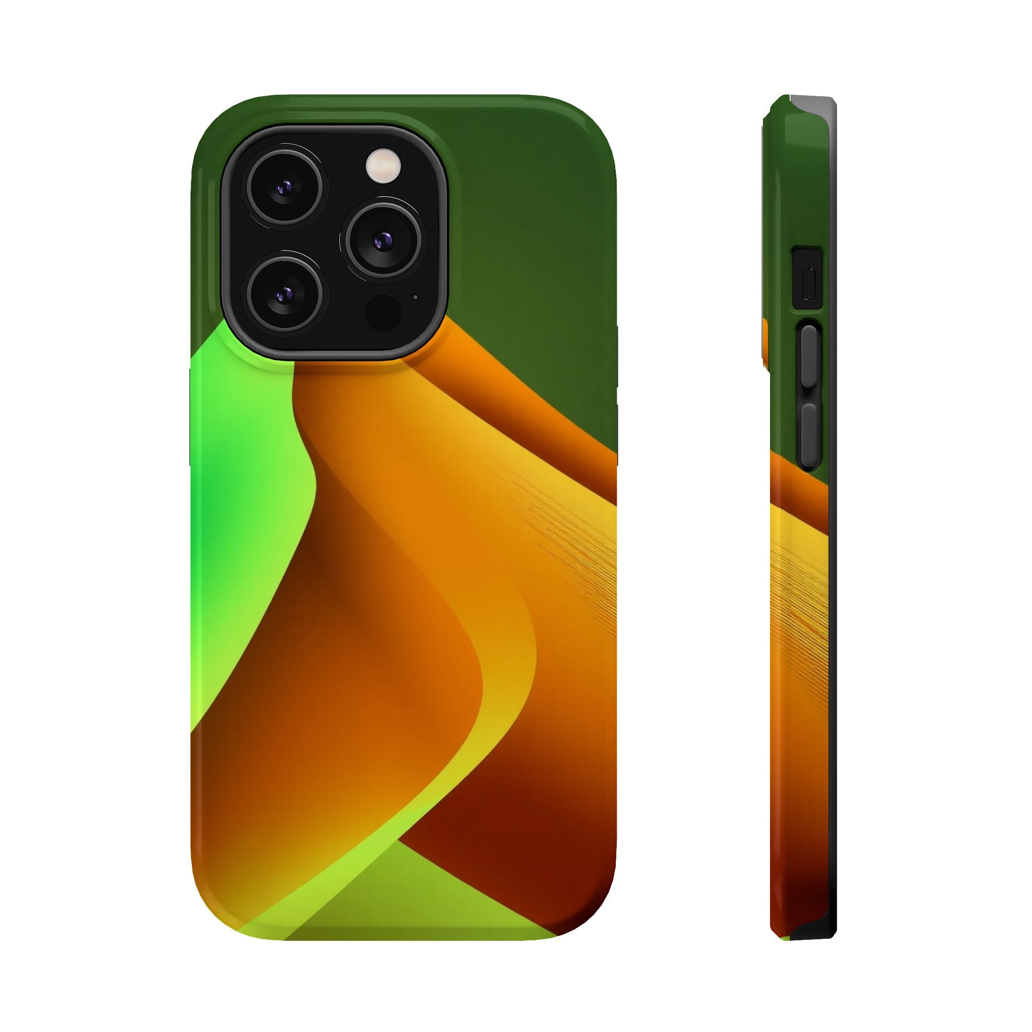 iPhone Emerald Green And Gold Desert Dunes Slim iPhone Everyday · iPhone Case
