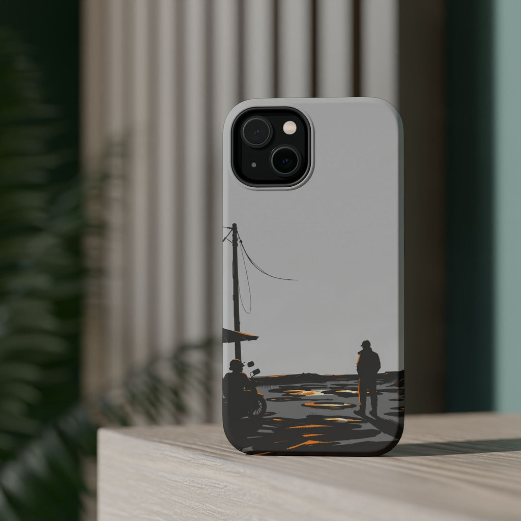 iPhone Weekend Mode On Hand-Drawn Sketch Slim Everyday Designer Case · iPhone Ca