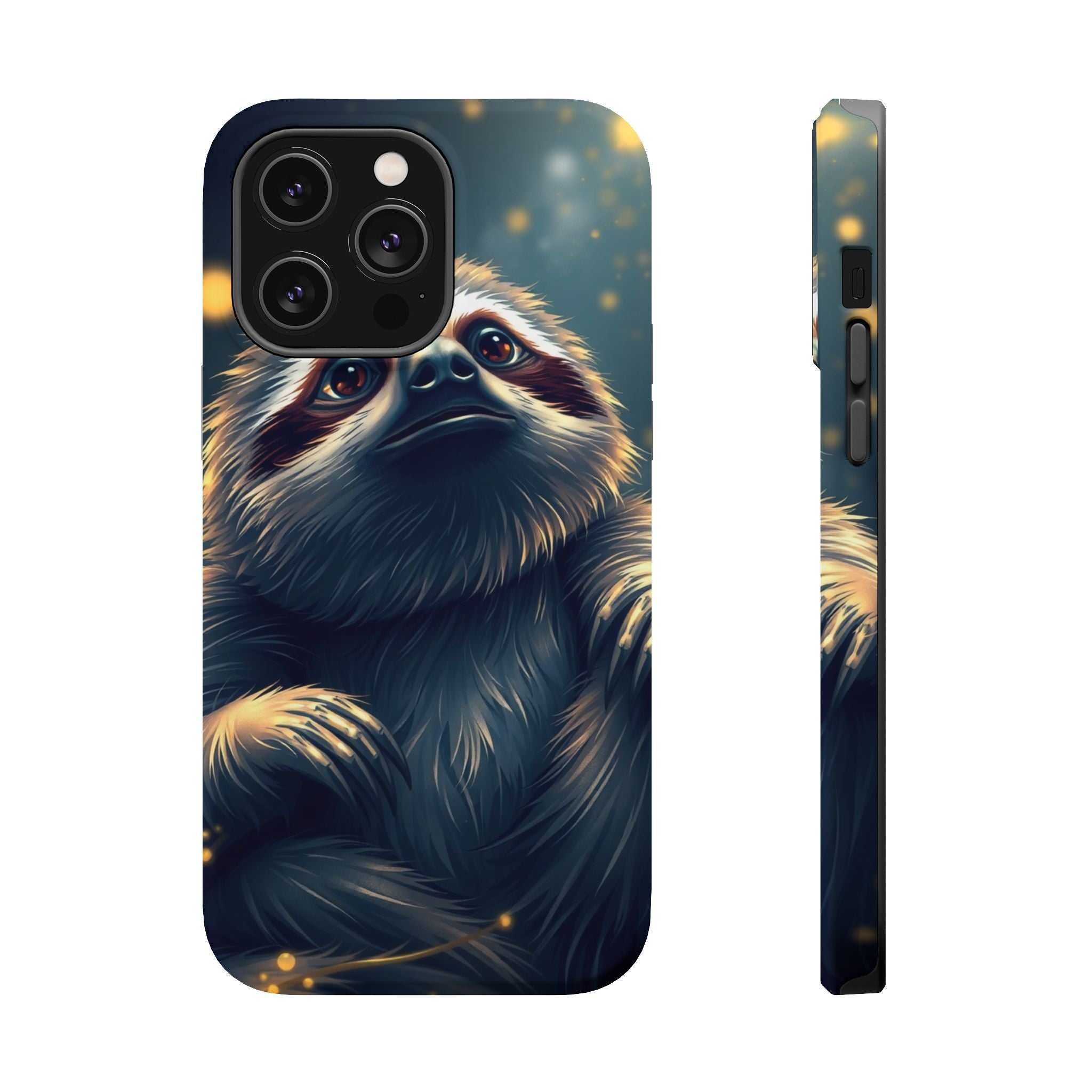 iPhone Vibrant Cozy Sloth Mode Design Slim Everyday Designer Case · iPhone Case