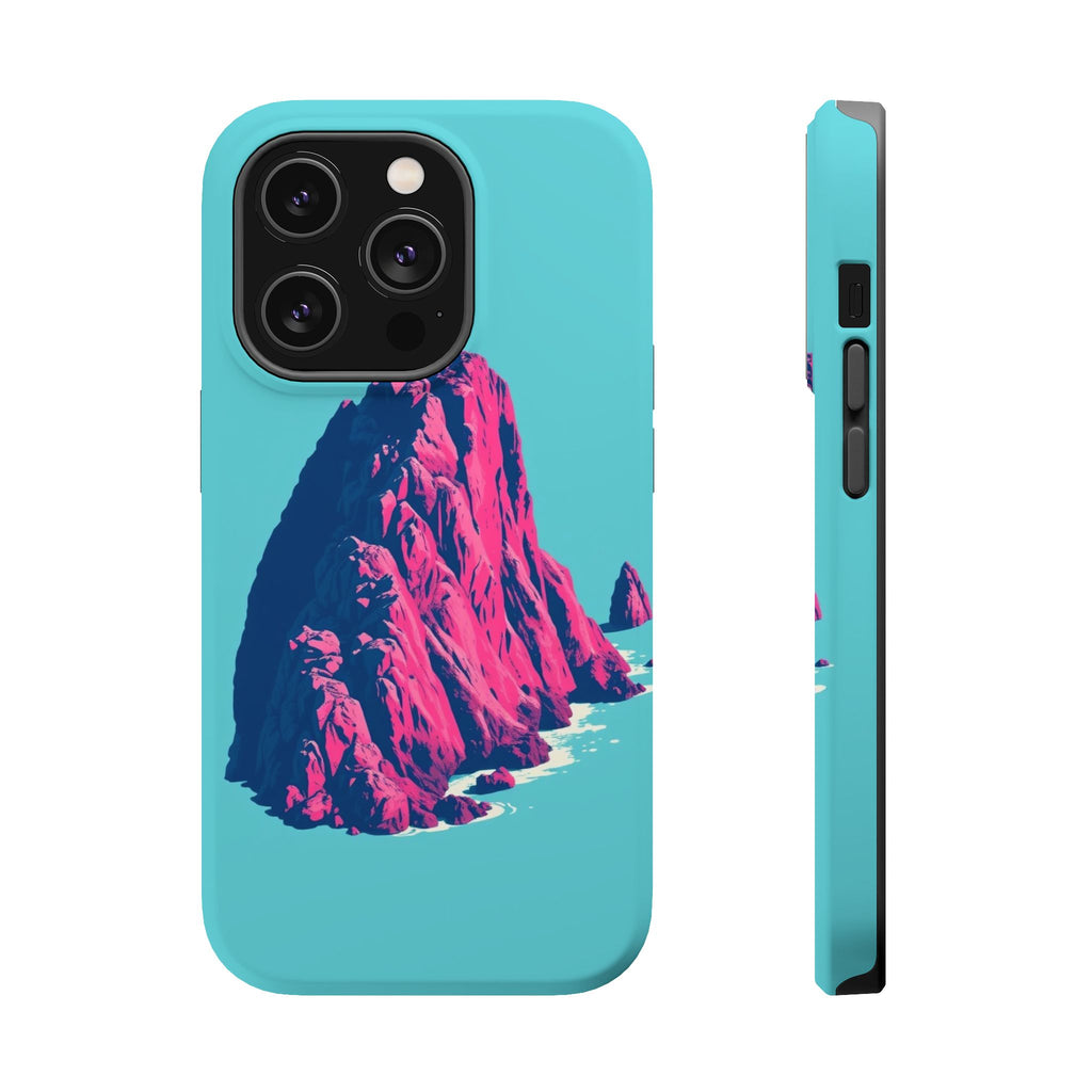 iPhone Rocky Coastline Pop Art Bold Slim Everyday Designer Case · iPhone Case