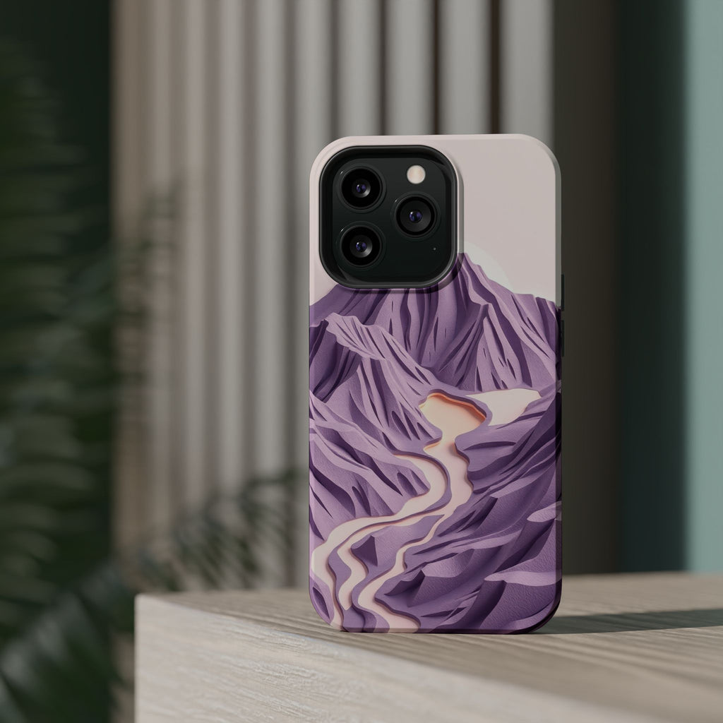 iPhone Vibrant Lava Field Design Bold Modern Everyday Snap Case · iPhone Case
