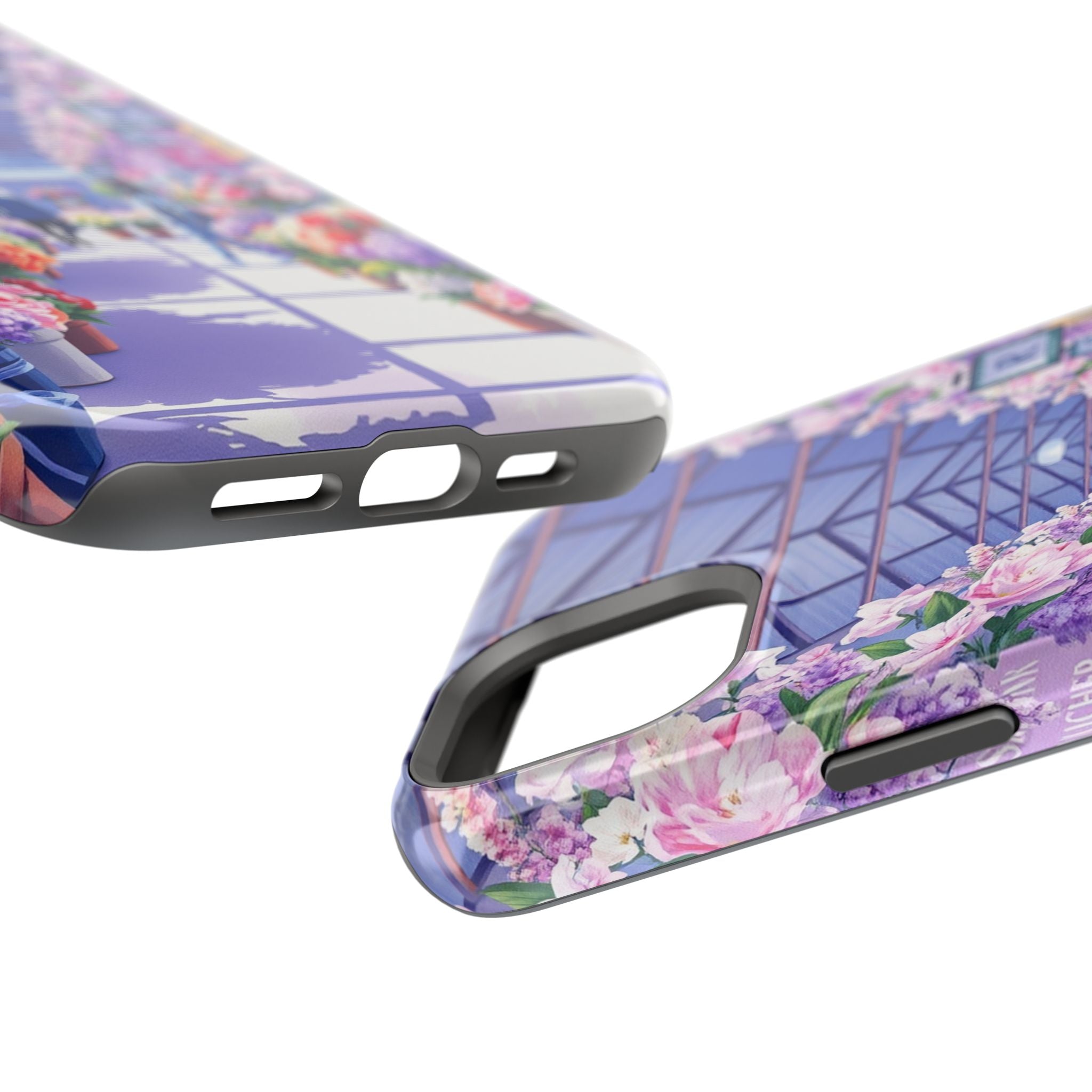 iPhone Flower Market Cinematic Art Clean Minimal Snap Cas Slim Snap Case · iPhon