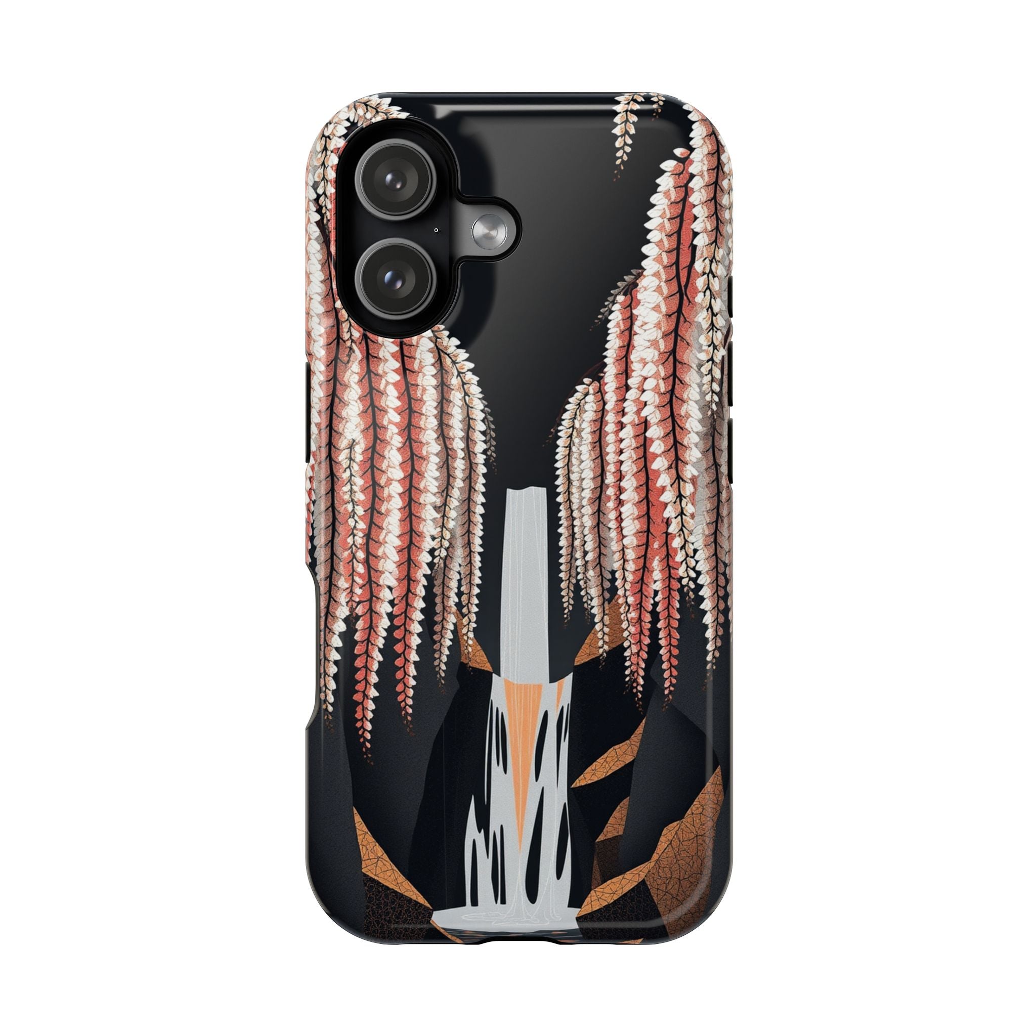 iPhone Earthy Wisteria Cascade Design Slim Everyday iPhone 10 Designer · iPhone
