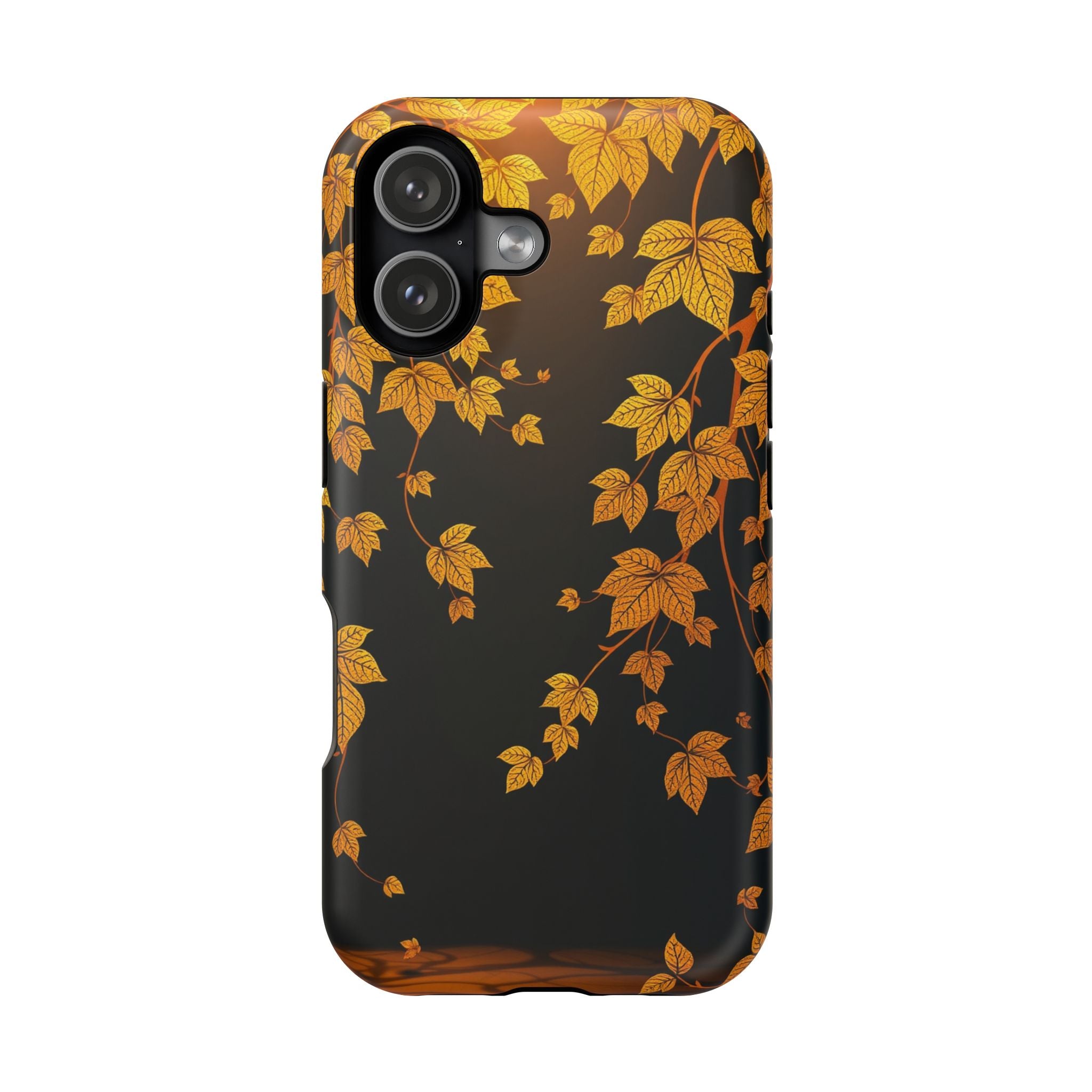 iPhone Mustard And Rust Art Nouveau Vine Slim Everyday iPhone 14 · iPhone Case