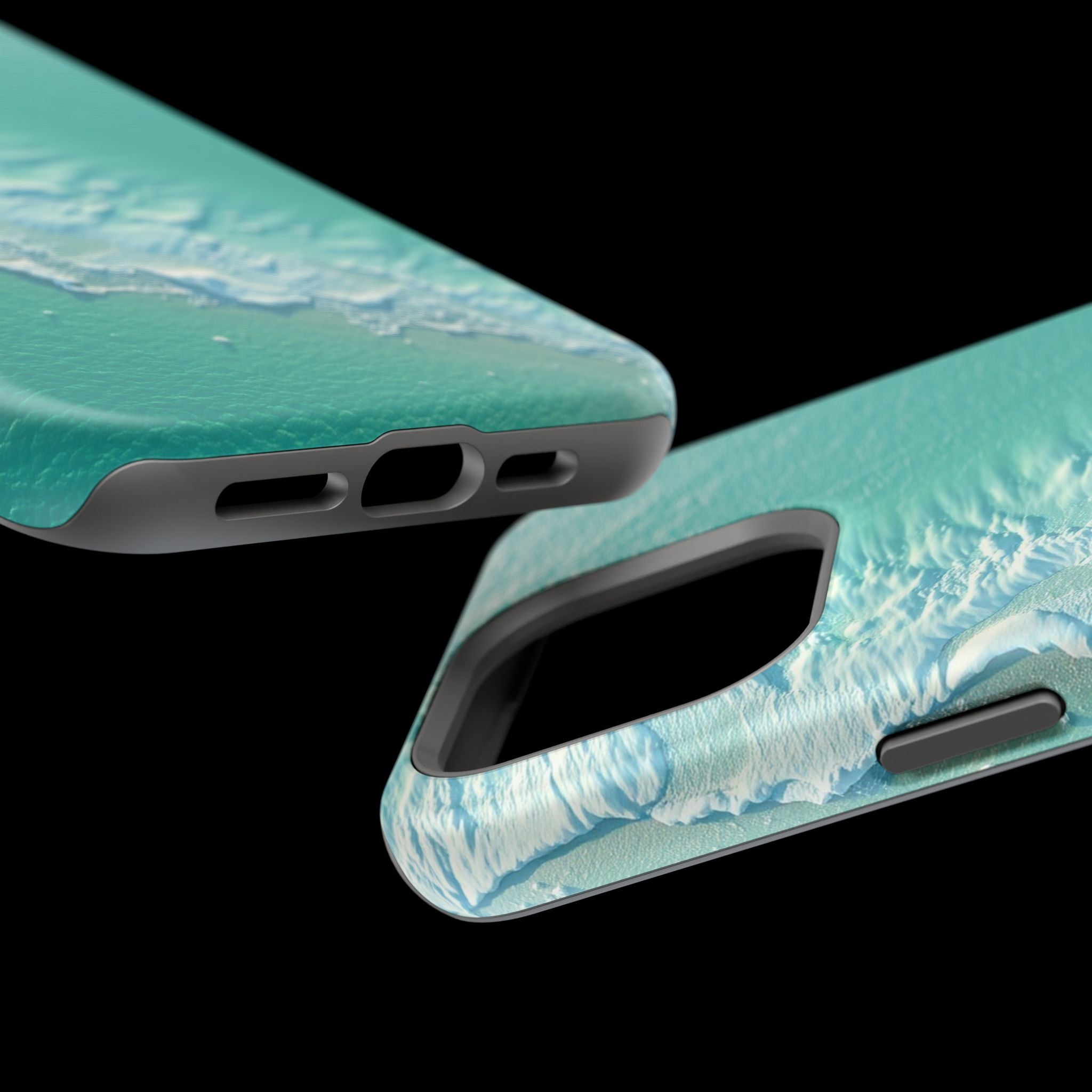 iPhone Shoreline Aerial Mystic Art 20 Slim Everyday Designer Case · iPhone Case