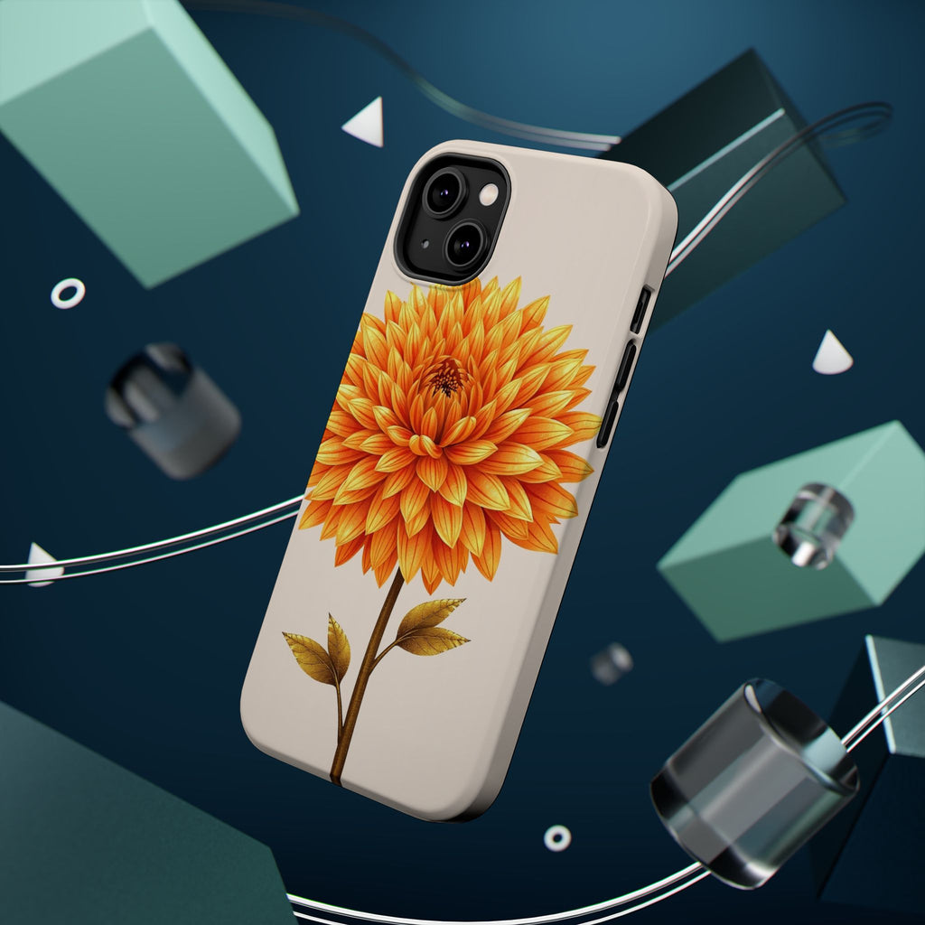 iPhone Chrysanthemum Classic Gold Foil Luxury Slim iPhone Everyday · iPhone Case
