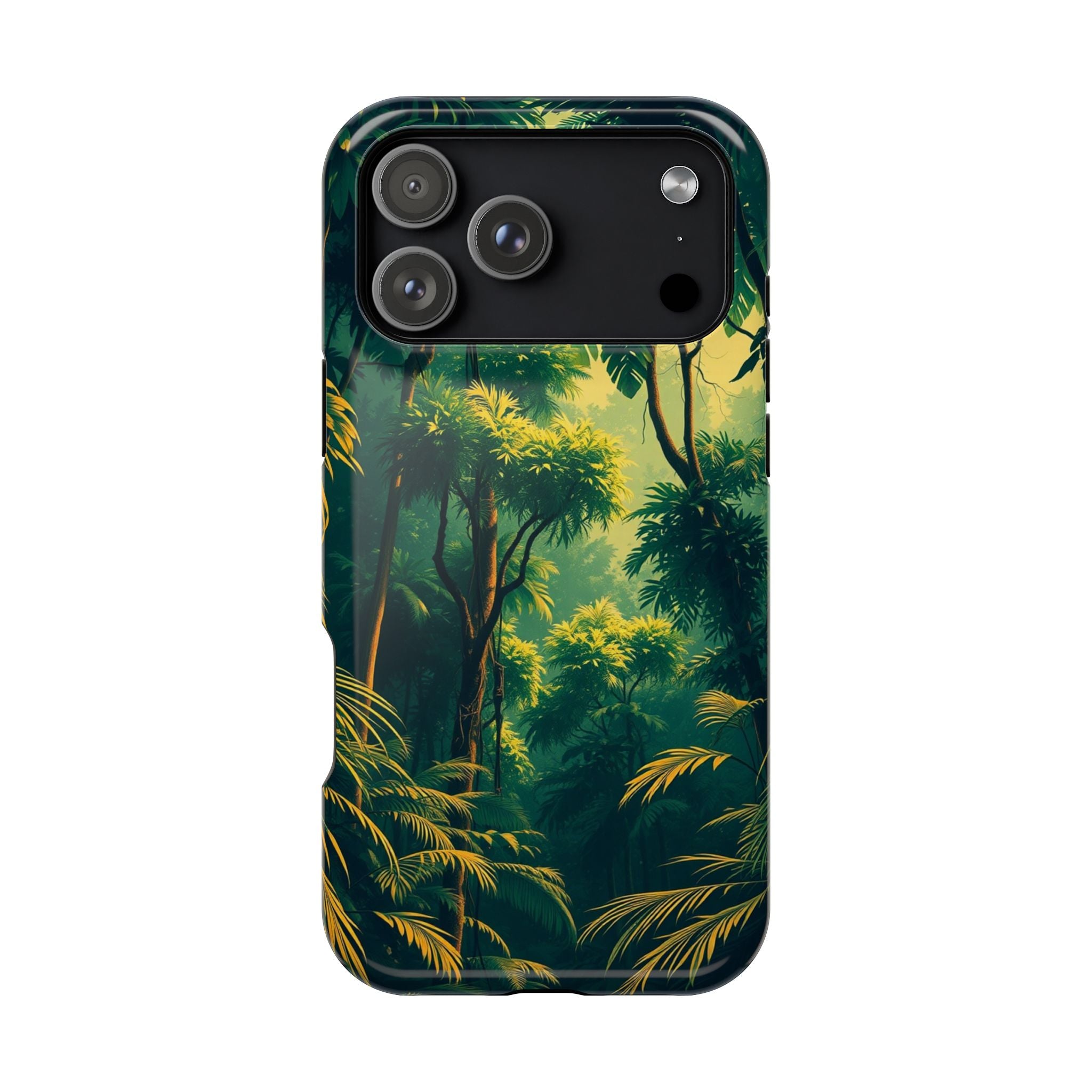 iPhone Rainforest Canopy Vintage Retro Poster Slim iPhone Everyday · iPhone Case