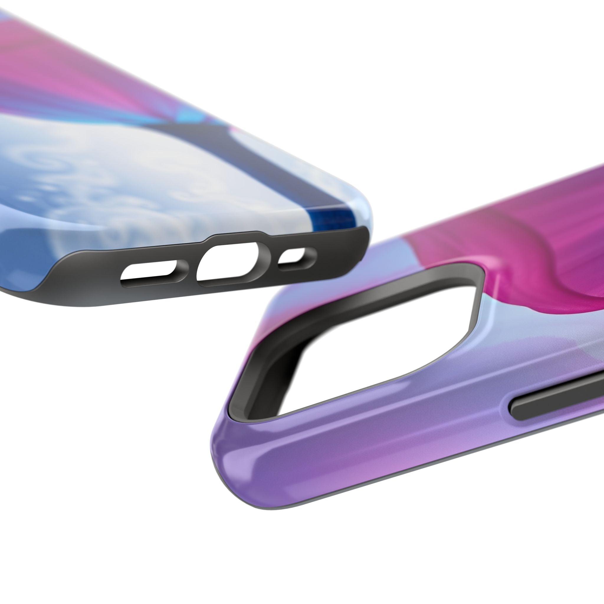 iPhone Petal Storm Vibrant Watercolor Slim Snap Case Ga · iPhone Case