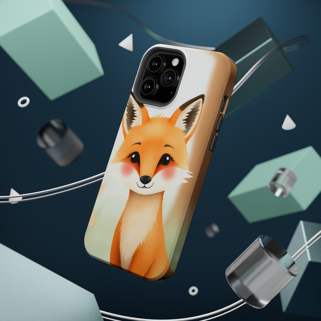 iPhone Watercolor Fox Portrait Kids Fun iPhone Phone Case Gift Slim · iPhone Cas