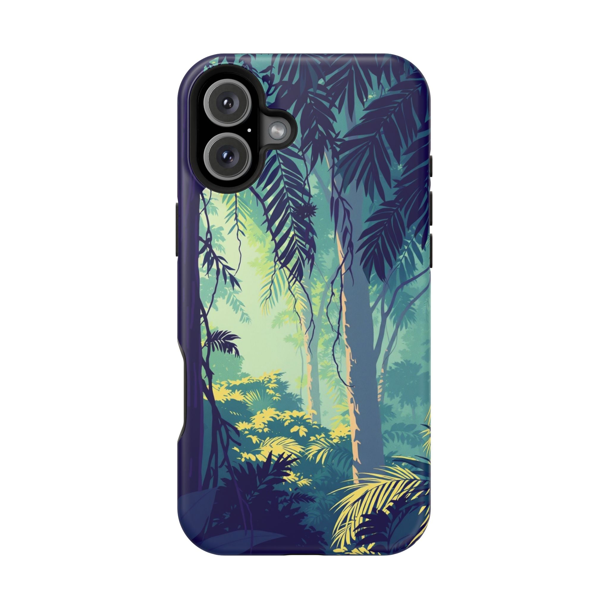 iPhone Mint And Blush Rainforest Canopy Slim Everyday iPhone Designer · iPhone C