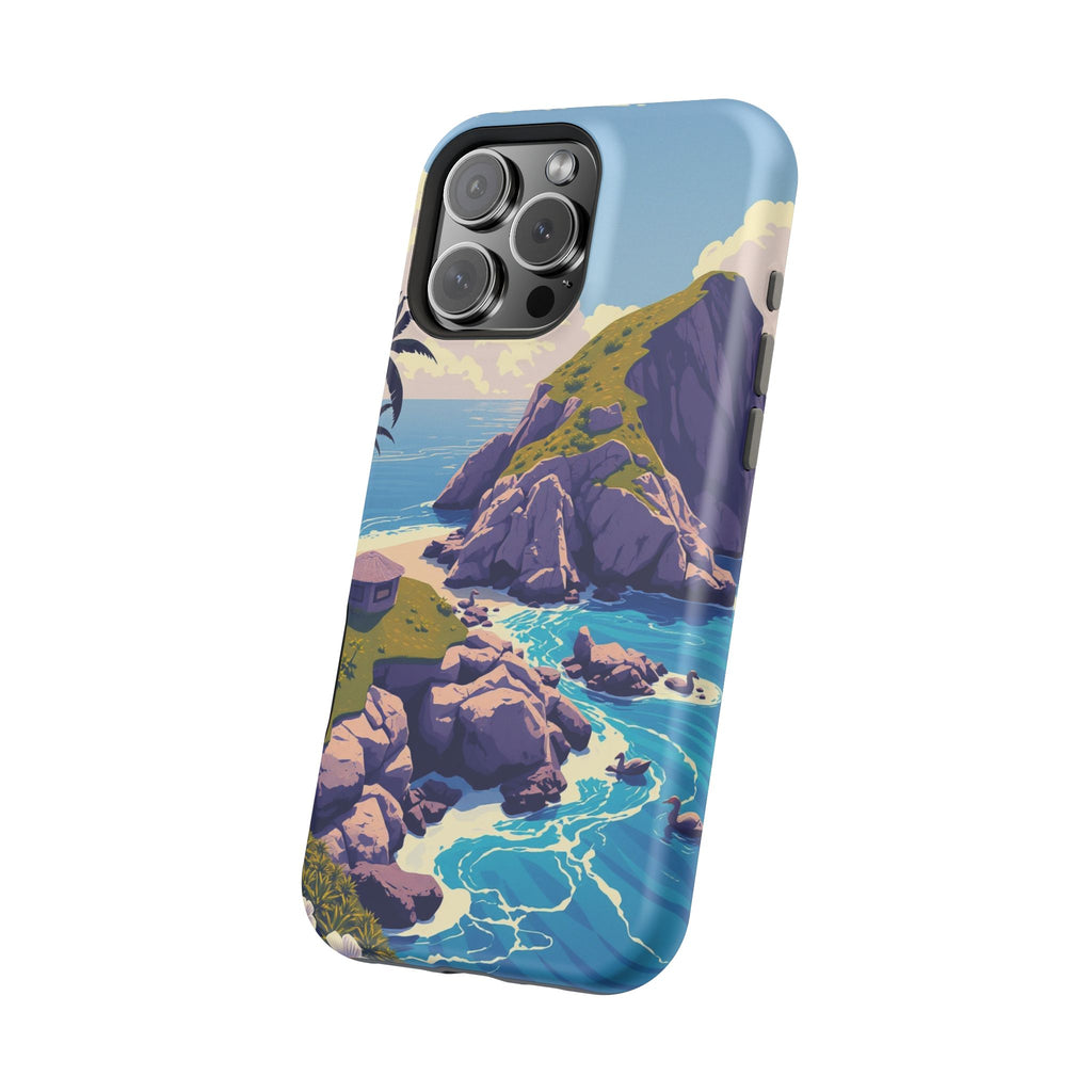 iPhone Vibrant Hibiscus Coast Design Slim Everyday Designer Case · iPhone Case
