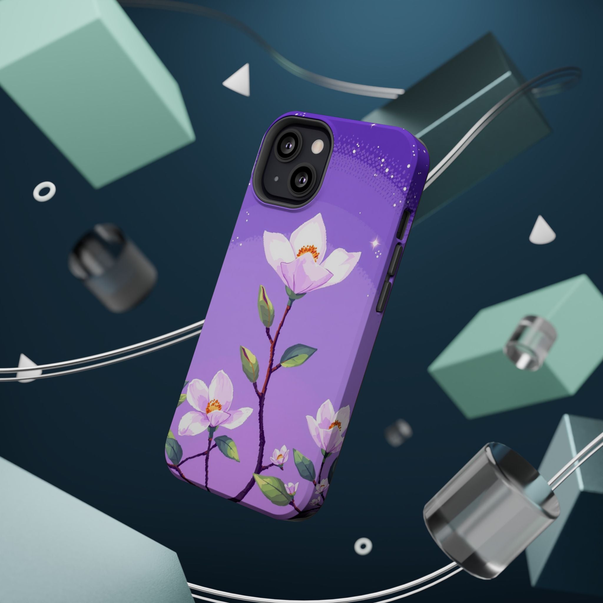iPhone Magnolia Dream Enchanted Art Slim Everyday Designer Case · iPhone Case