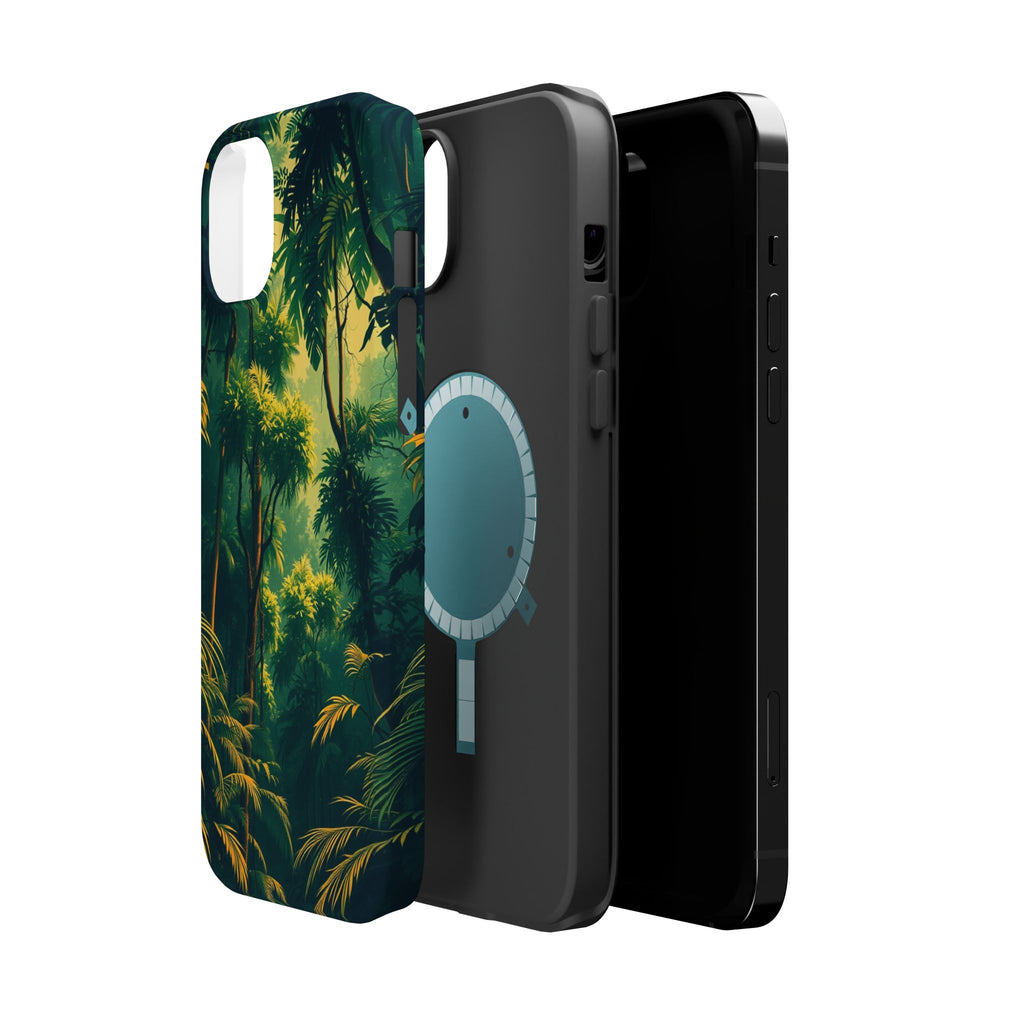 iPhone Rainforest Canopy Vintage Retro Poster Slim iPhone Everyday · iPhone Case