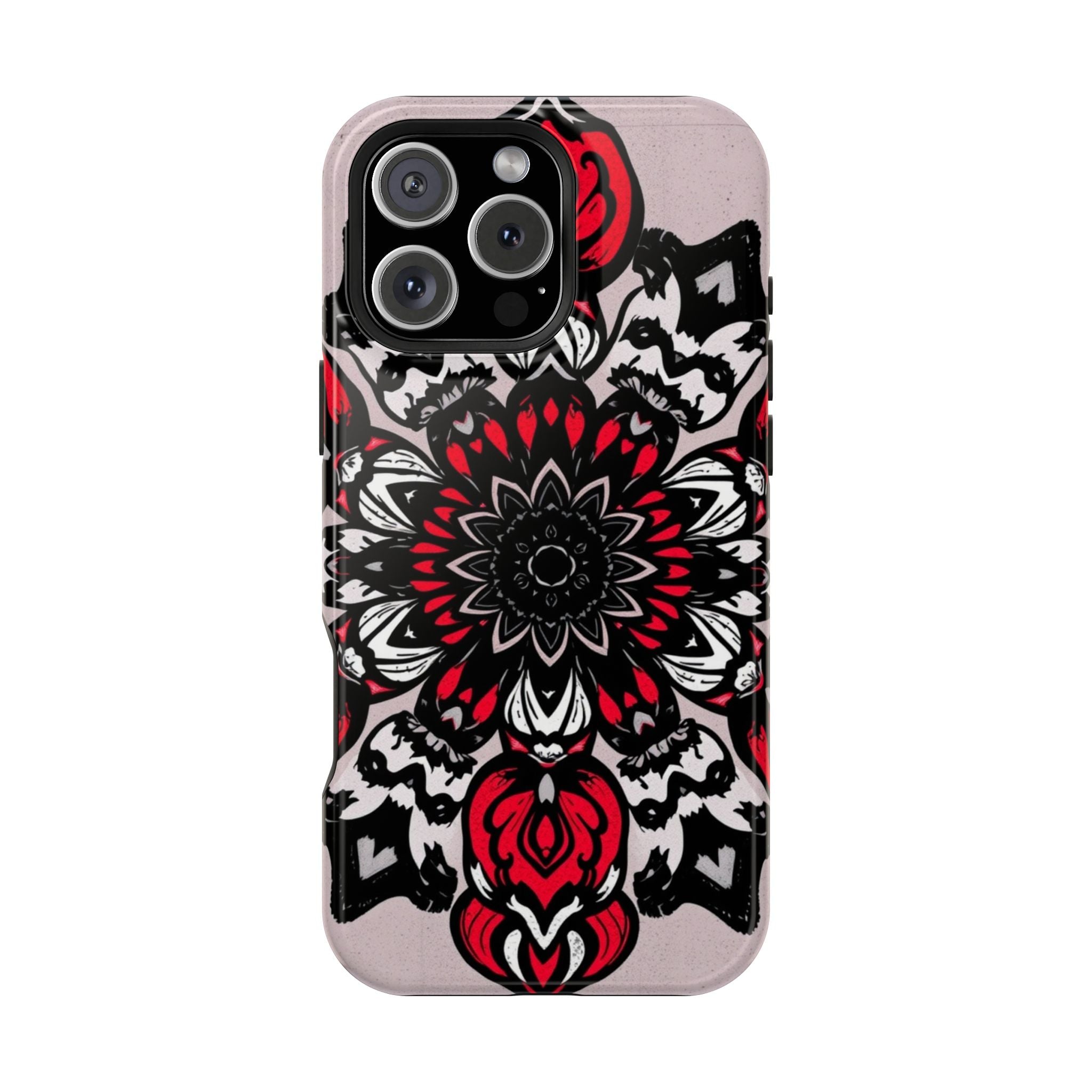 iPhone Floral Mandala Bold Art Slim Everyday Designer Case · iPhone Case