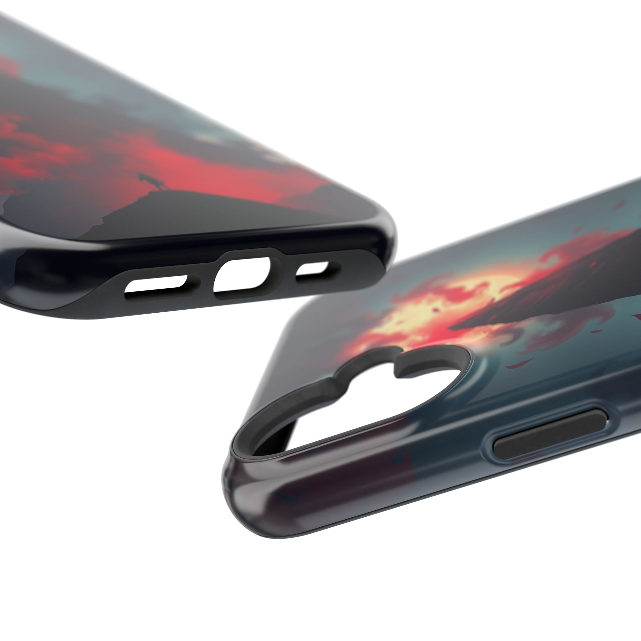 iPhone Petal Storm Cinematic Art Bold Modern Everyday Snap Case · iPhone Case