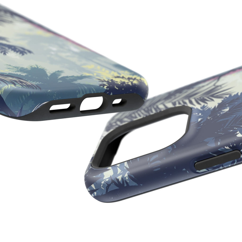 iPhone Rainforest Canopy Grunge Distressed Slim iPhone Everyday · iPhone Case