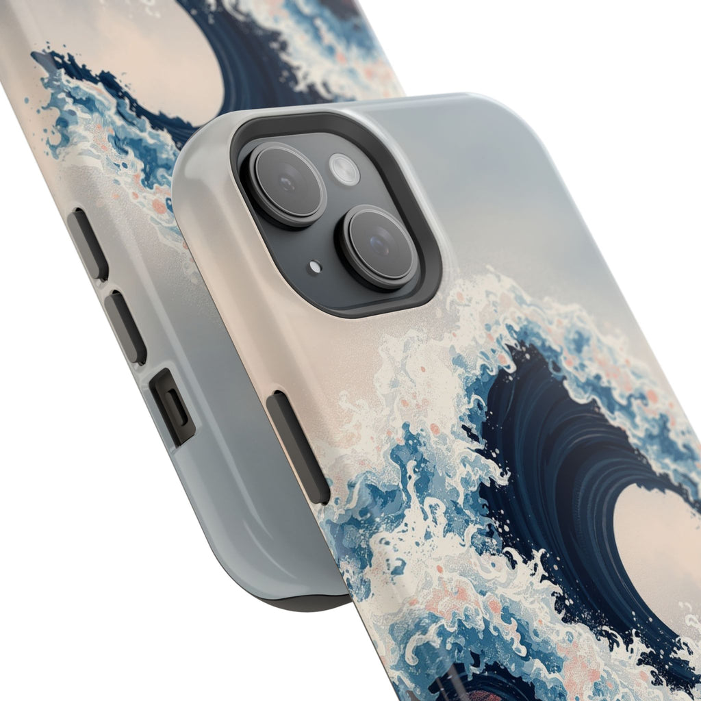 iPhone Ocean Wave Crash Grunge Distressed Slim iPhone Everyday Designer · iPhone