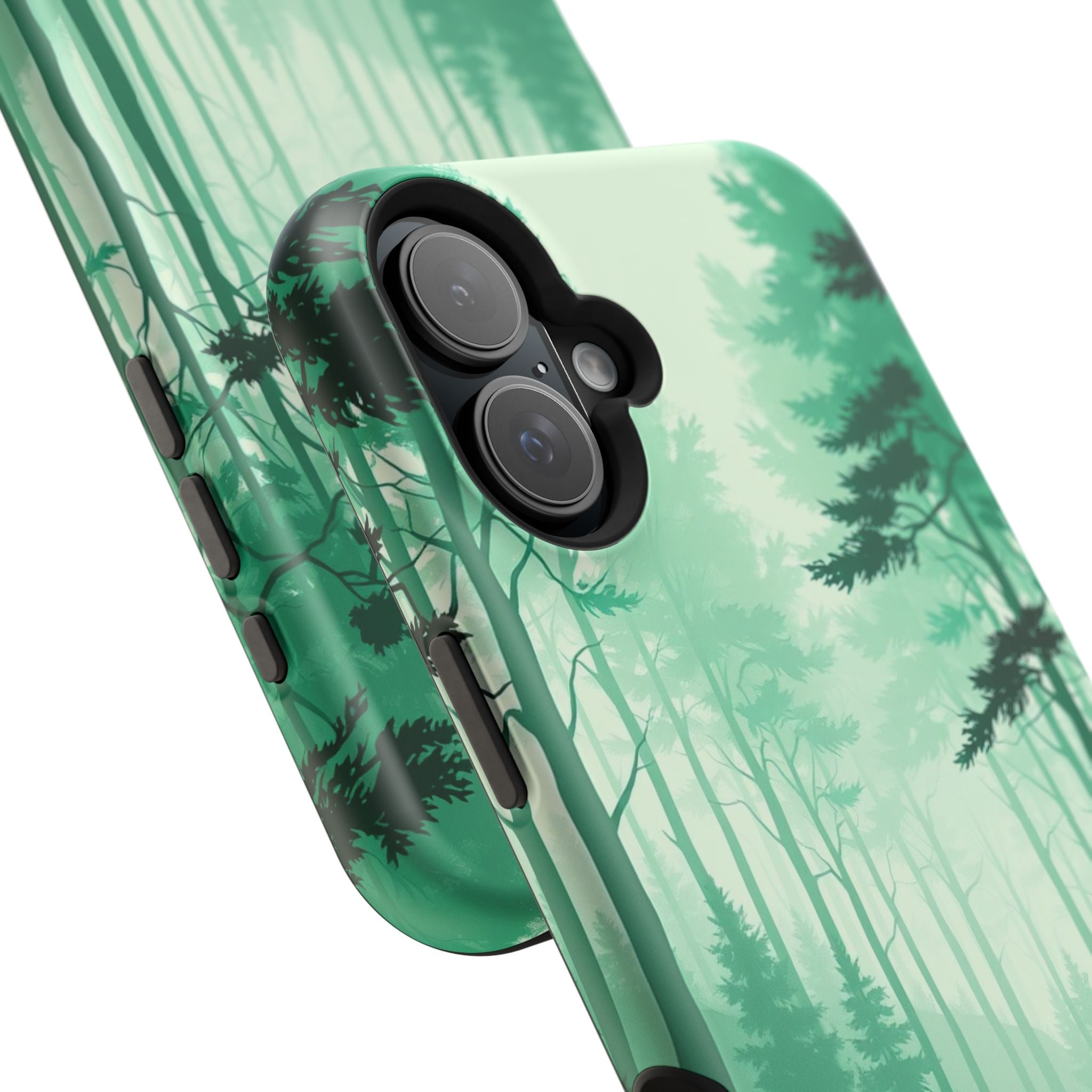iPhone Earthy Misty Forest Path Design Slim Everyday Designer Case · iPhone Case