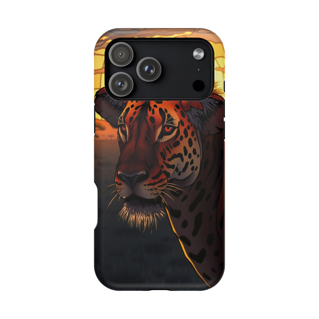 iPhone Savanna Horizon Stained Glass Slim Everyday Designer Case · iPhone Case