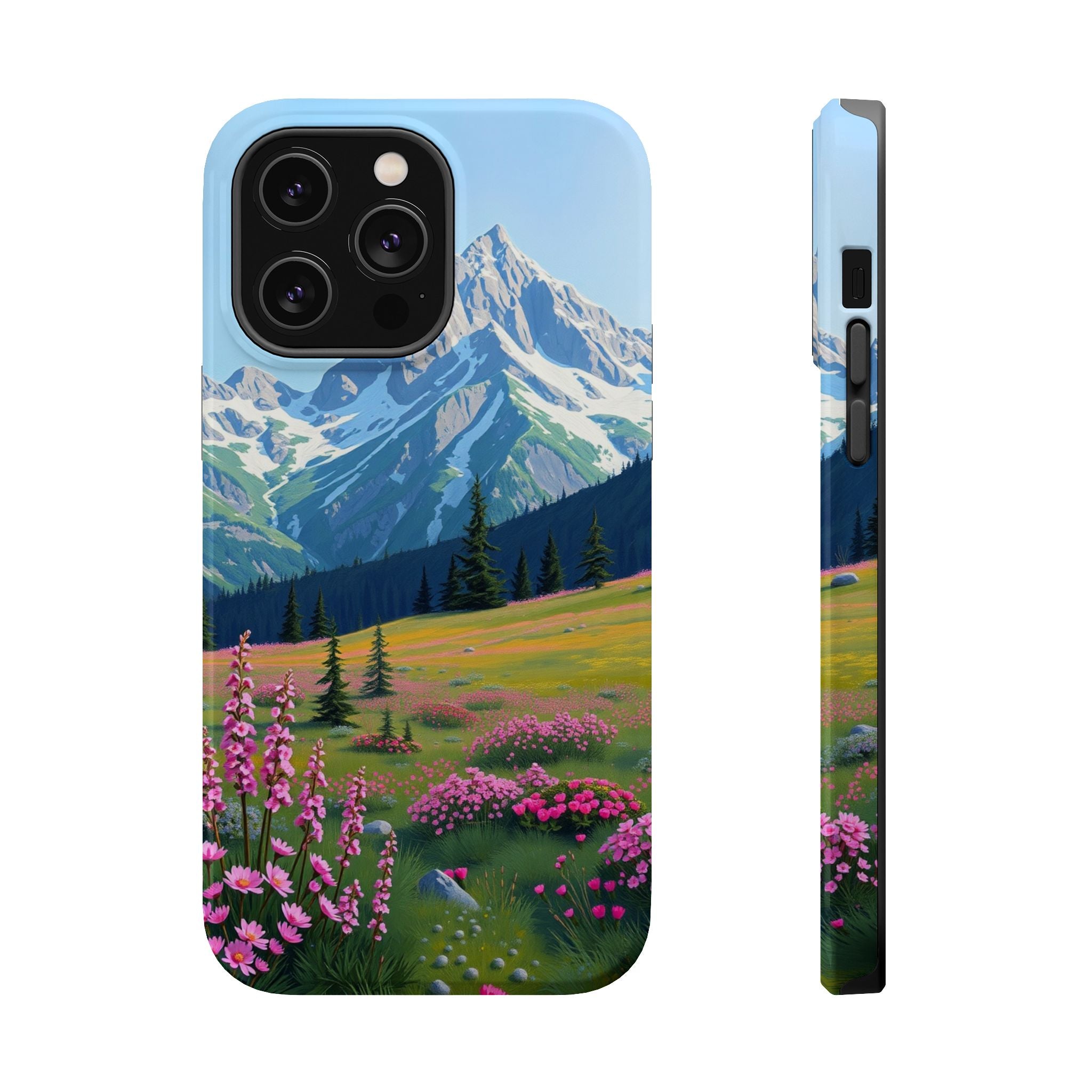 iPhone Earthy Alpine Meadow Design Bold Modern Everyday Snap Case · iPhone Case