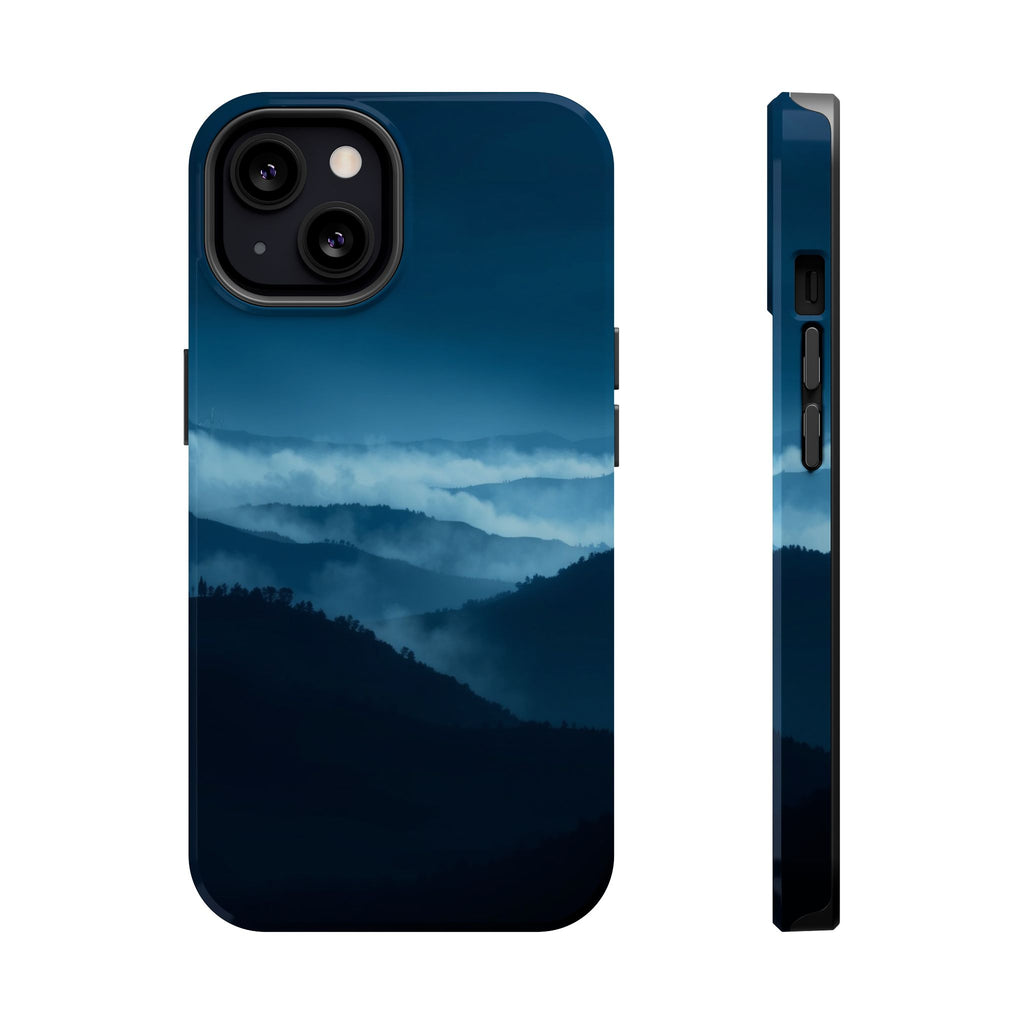 iPhone Earthy Fog Rolling Over Hills Design Slim iPhone Everyday · iPhone Case