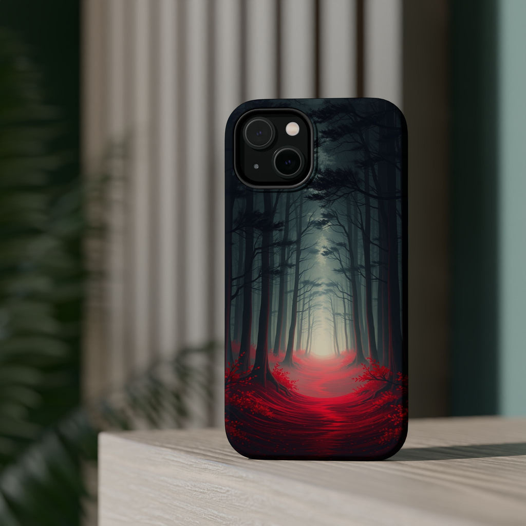 iPhone Dreamy Misty Forest Path Design Slim Everyday Designer Case · iPhone Case