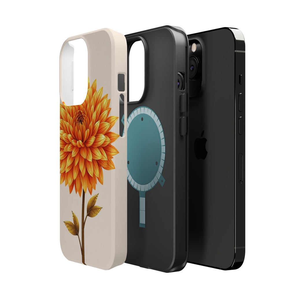 iPhone Chrysanthemum Classic Gold Foil Luxury Slim iPhone Everyday · iPhone Case
