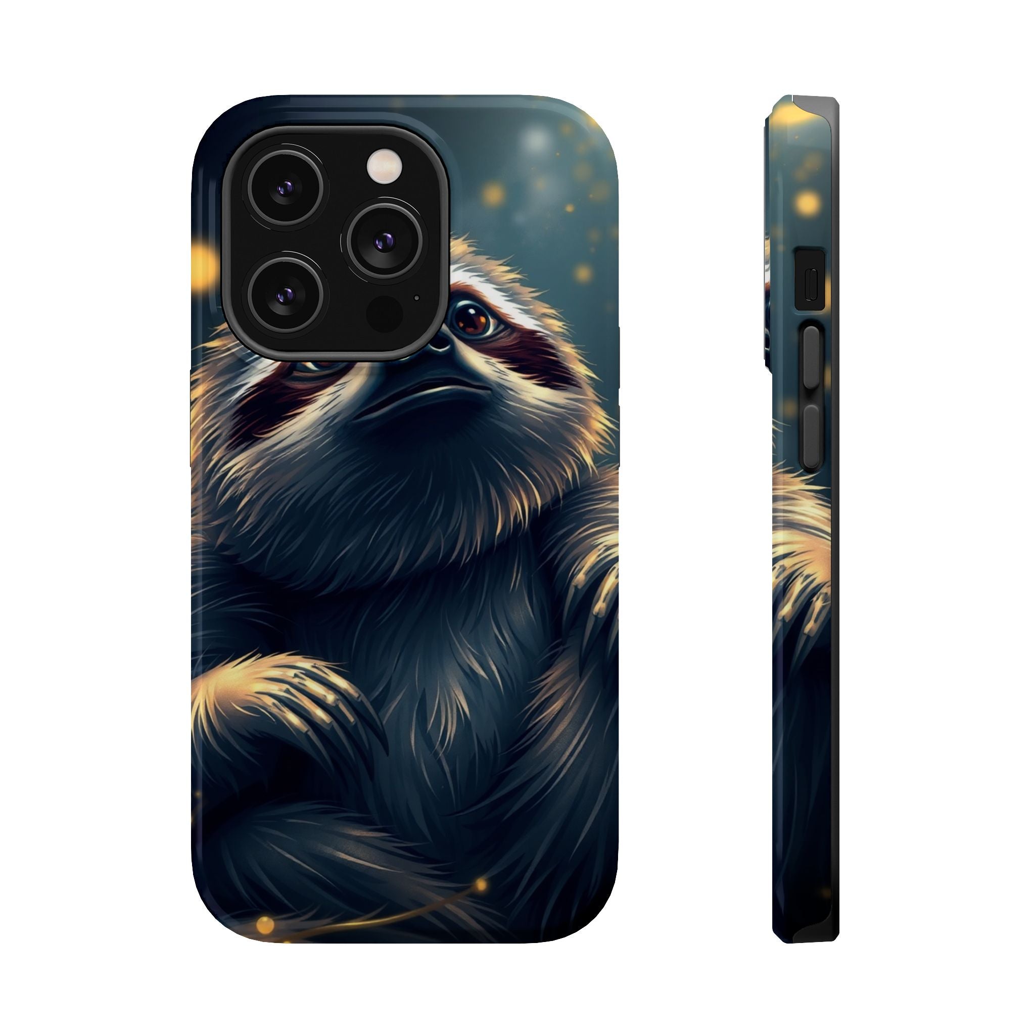 iPhone Vibrant Cozy Sloth Mode Design Slim Everyday Designer Case · iPhone Case