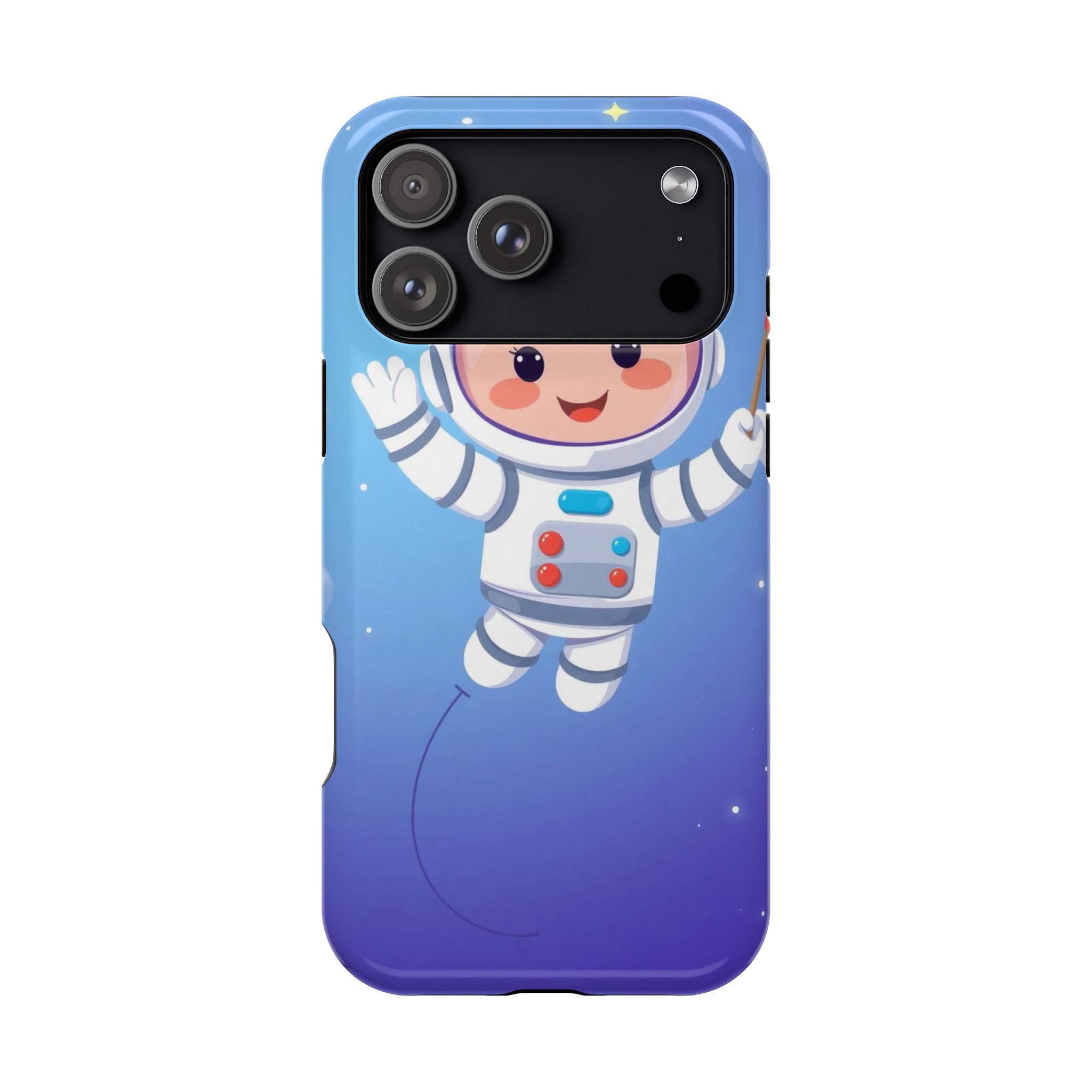 iPhone Cute Astronaut Floating Kids Fun iPhone Phone Case Gift Slim · iPhone Cas