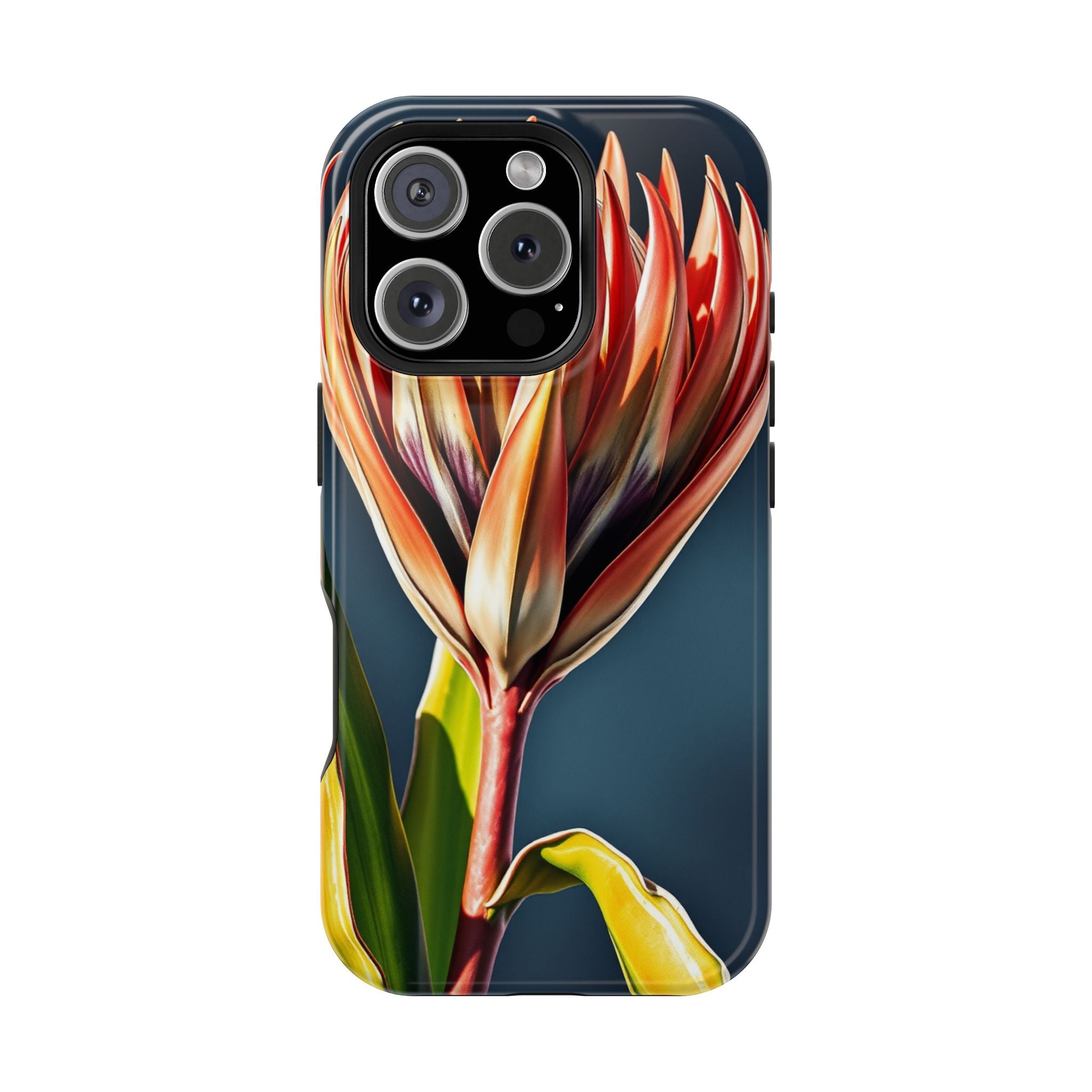 iPhone Protea Bold Vibrant Watercolor Slim Snap Case Ga · iPhone Case
