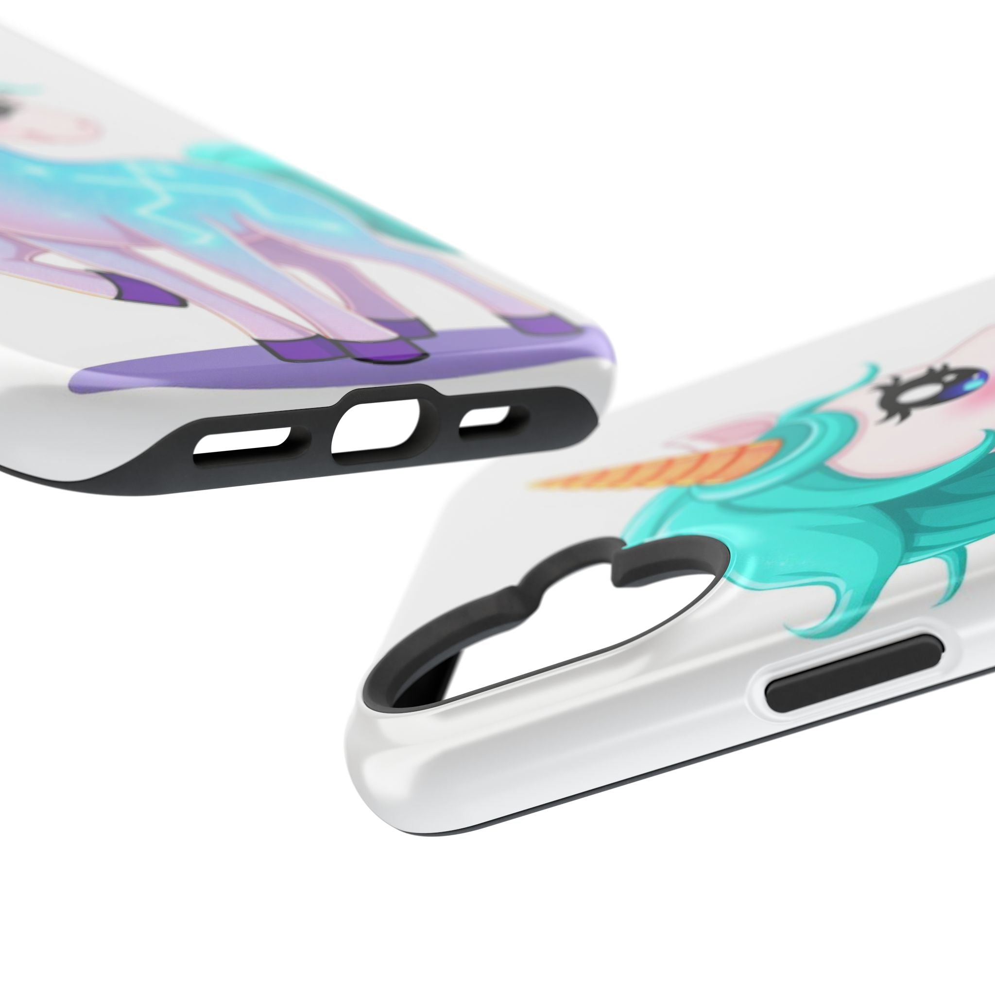 iPhone Turquoise Sparkle Unicorn Kids Fun iPhone Phone Case Gift · iPhone Case