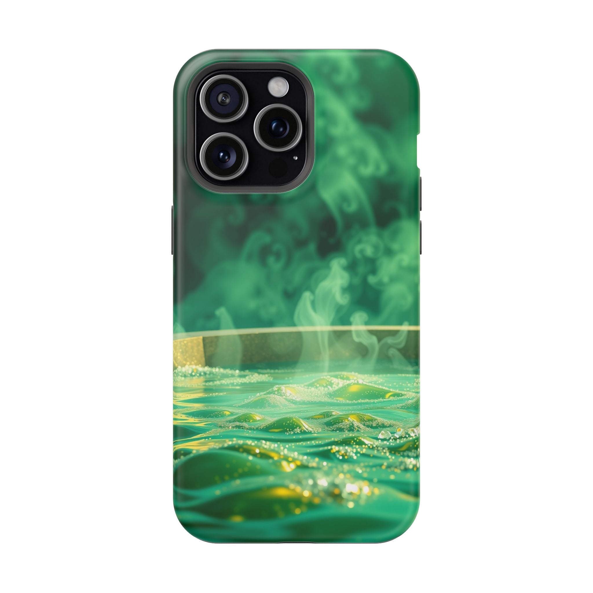 iPhone Hot Spring Steam Cinematic Art Slim Everyday Designer Case · iPhone Case