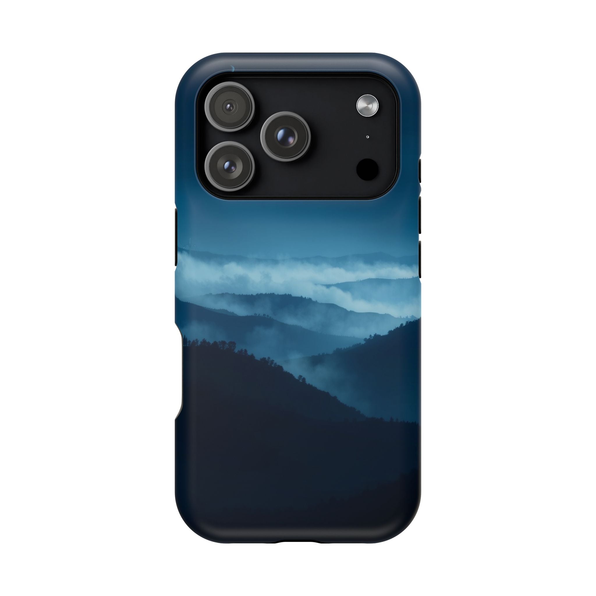 iPhone Earthy Fog Rolling Over Hills Design Slim iPhone Everyday · iPhone Case