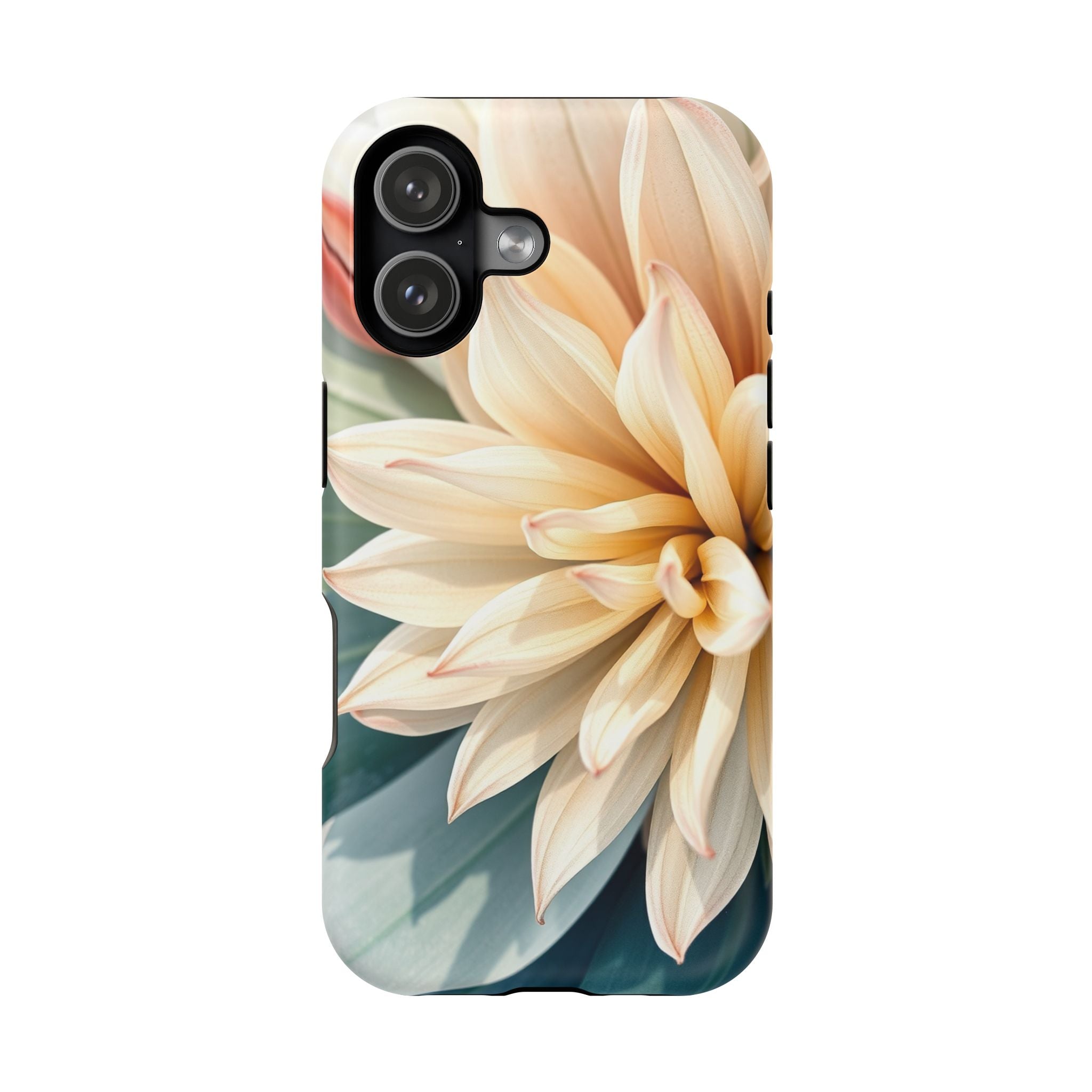 iPhone Neon Floral Radiant Design Clean Minimal Snap Case · iPhone Case