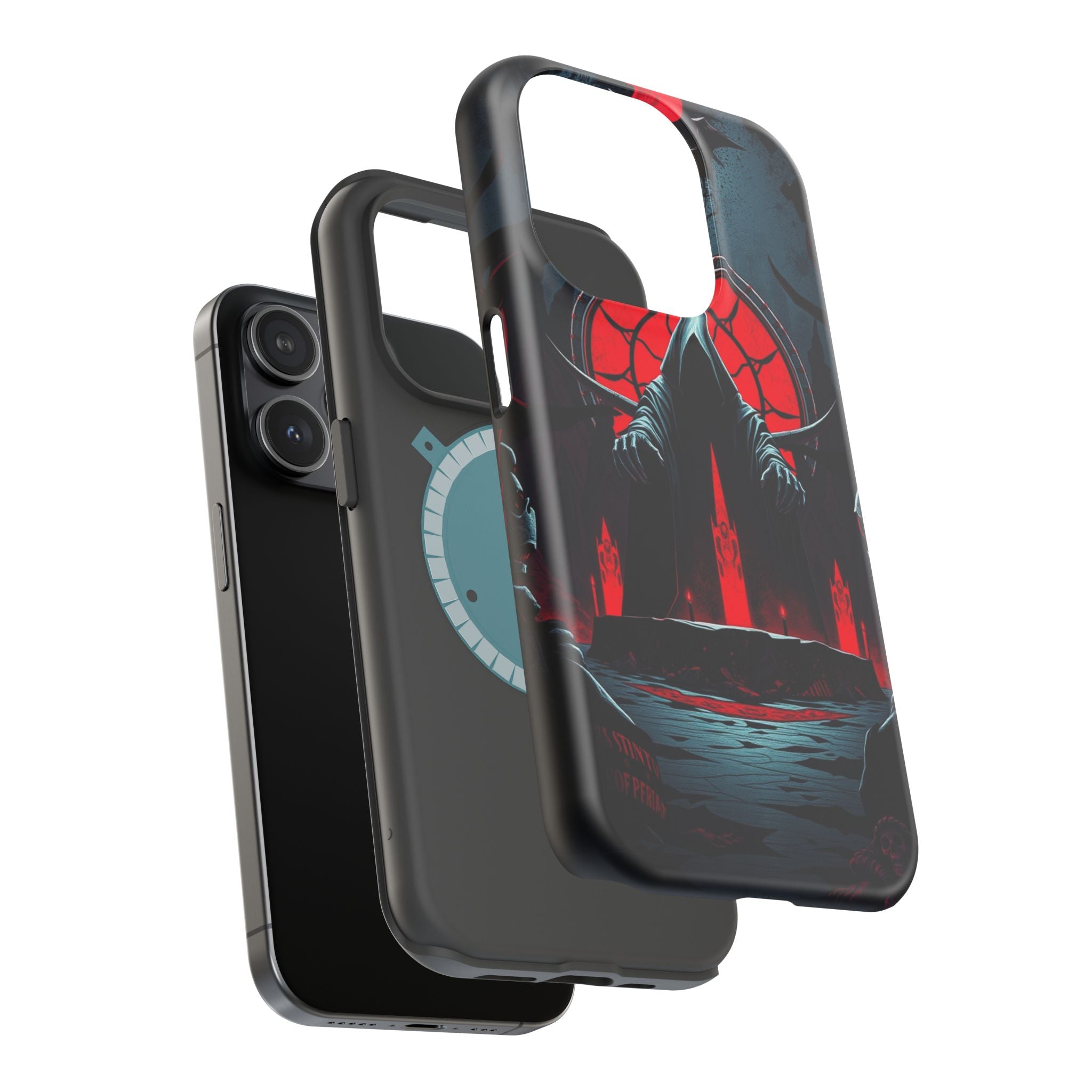 iPhone Serene Necromancer Circle Design Slim Everyday Designer Case · iPhone Cas