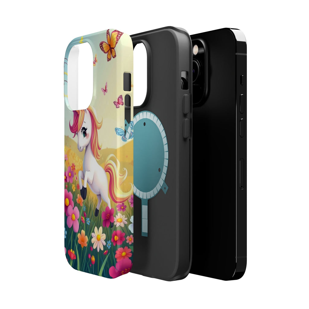 iPhone Magical Meadow Unicorn Kids Fun iPhone Phone Case Gift Slim · iPhone Case