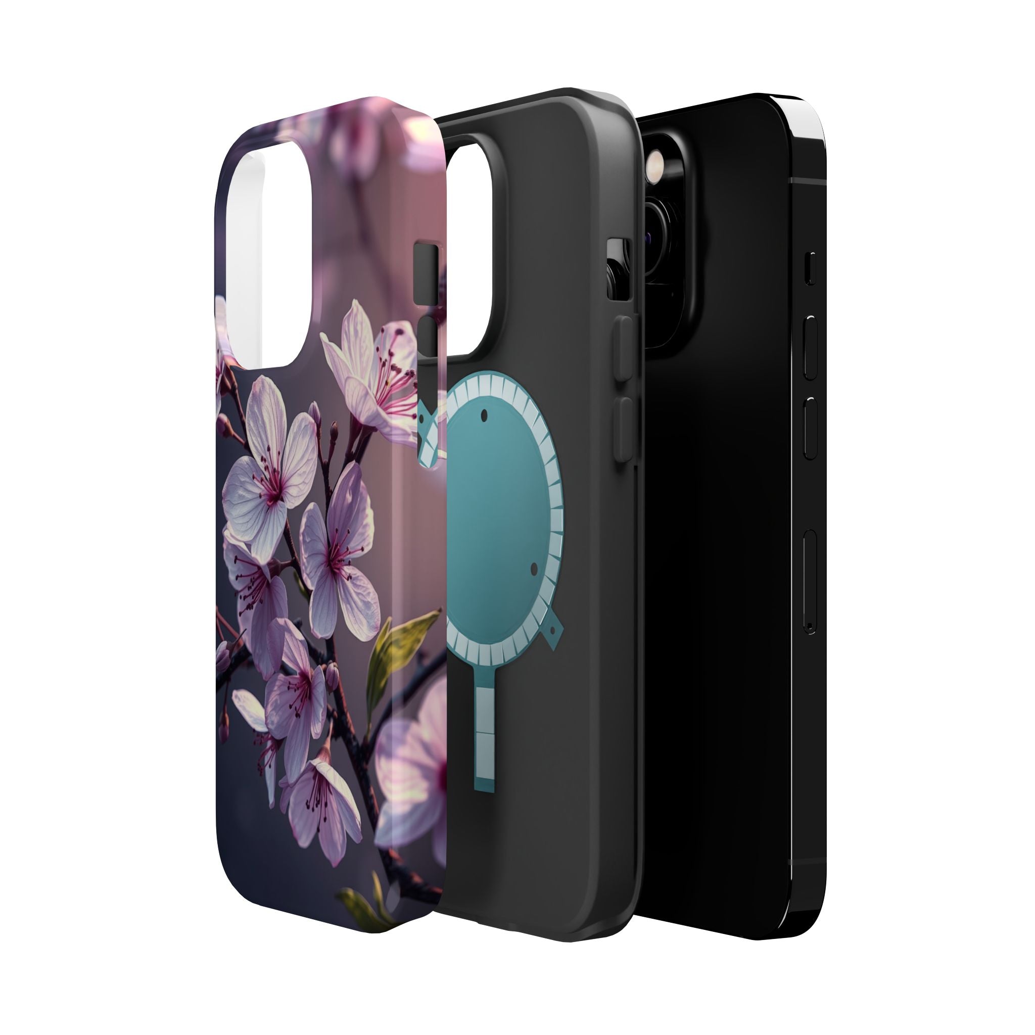 iPhone Cherry Blossom Enchanted Art Artistic Everyday Cas Slim Snap Case · iPhon