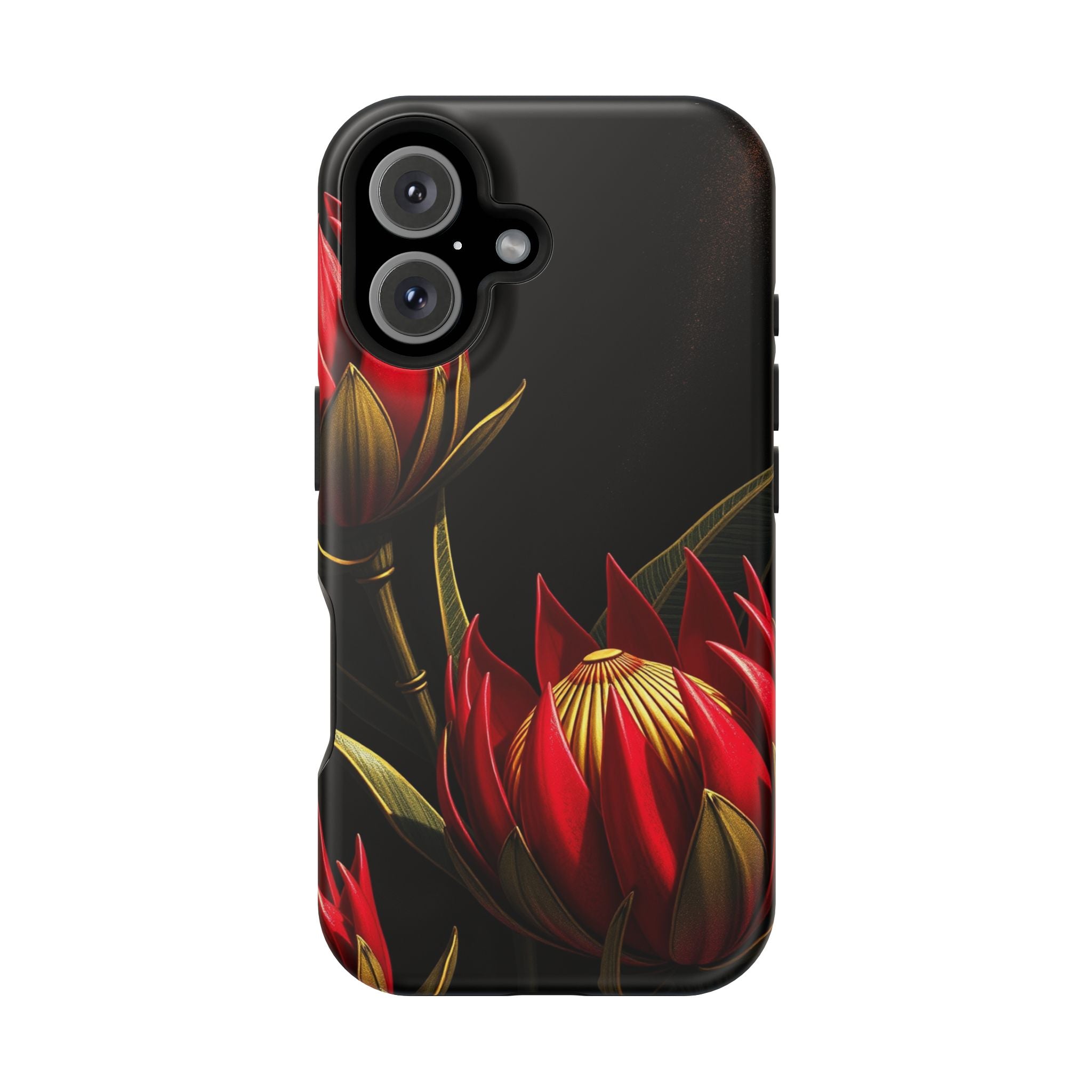 iPhone Protea Bold Gold Foil Luxury Slim Everyday Designer Case · iPhone Case