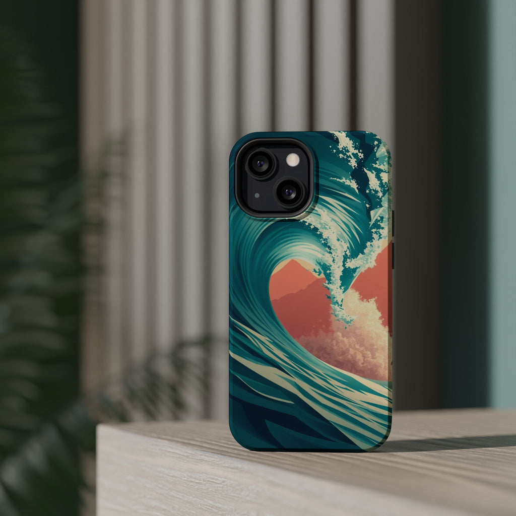 iPhone Ocean Wave Crash Cinematic Art Slim Everyday Designer Case · iPhone Case