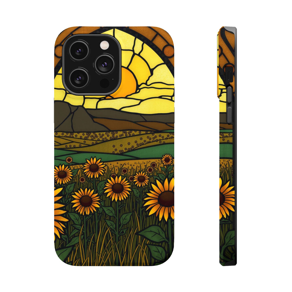iPhone Sunflower Prairie Enchanted Art Slim Everyday Designer Case · iPhone Case