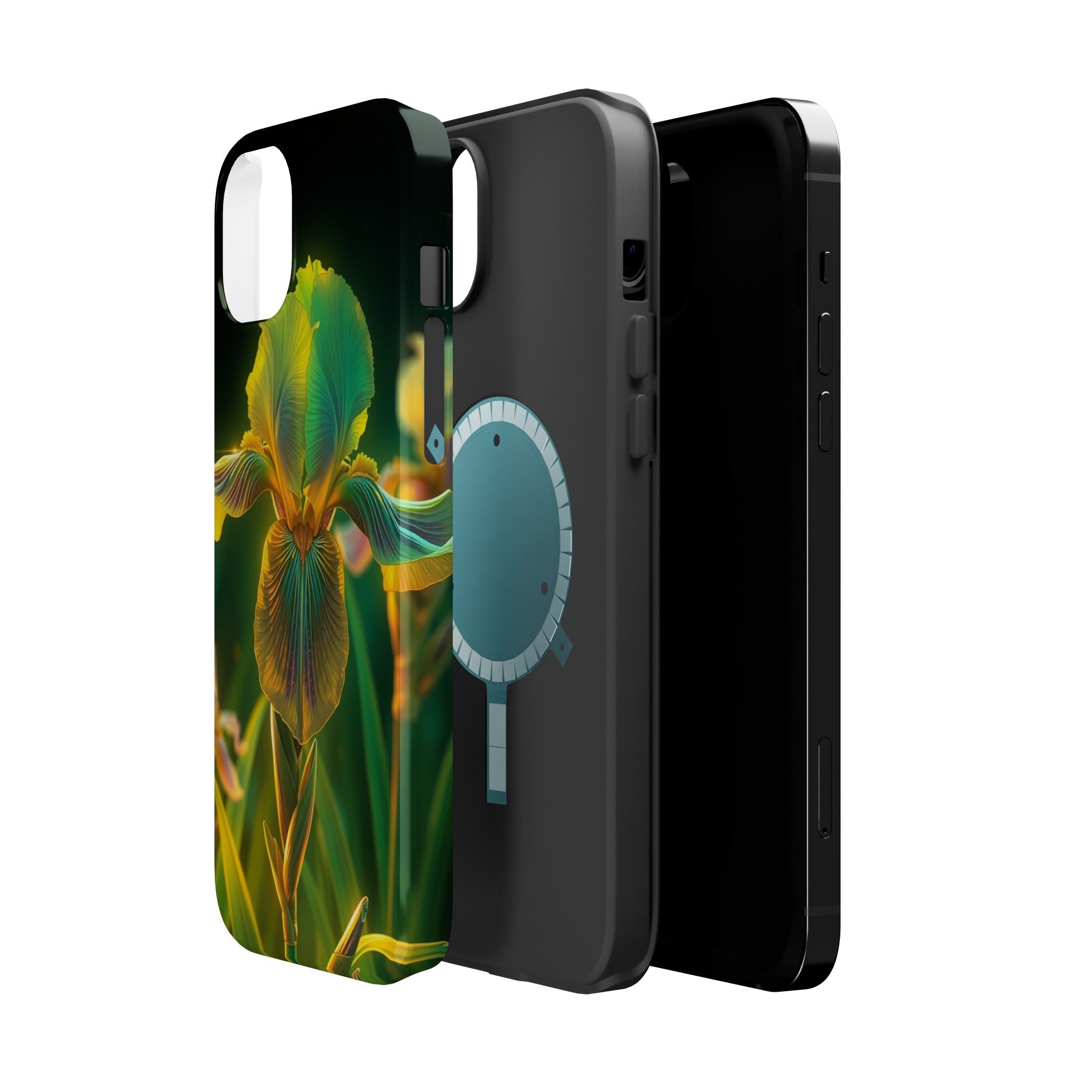 iPhone Iris Garden Bold Art Slim Everyday Designer Case · iPhone Case Quiet Mood