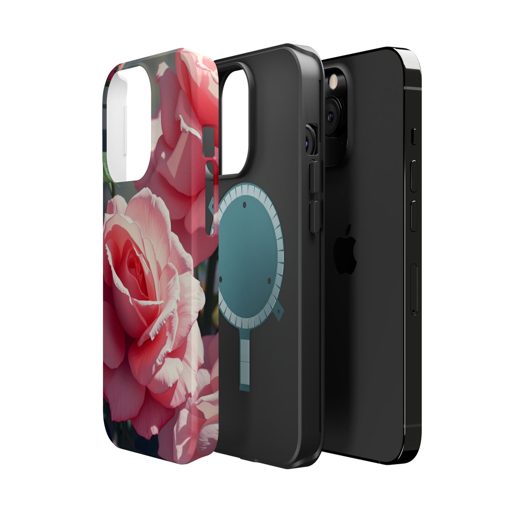 iPhone Serene Rose Garden Design Bold Modern Everyday Snap Case · iPhone Case